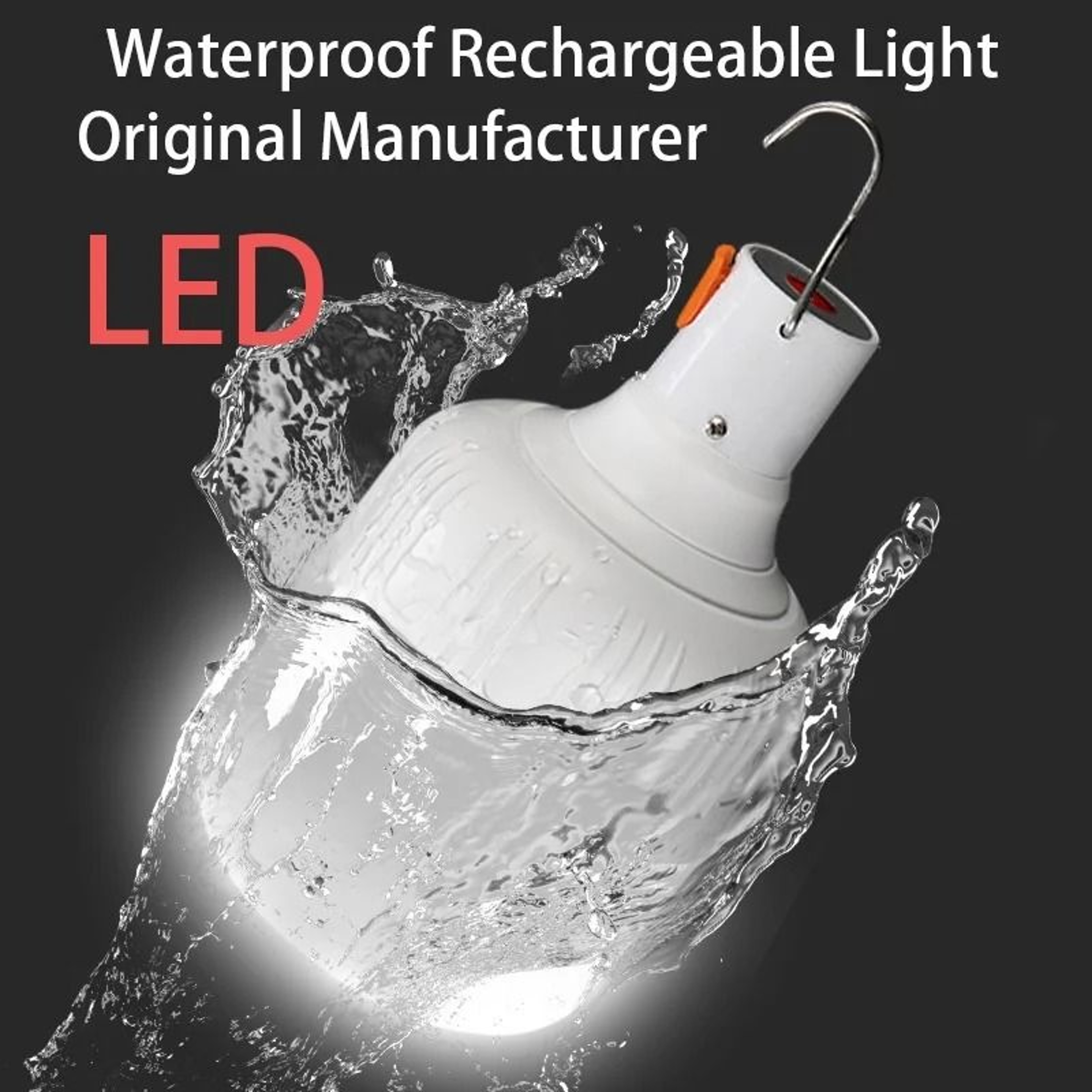 Hookbeam Rechargeable Camping Bulb 1