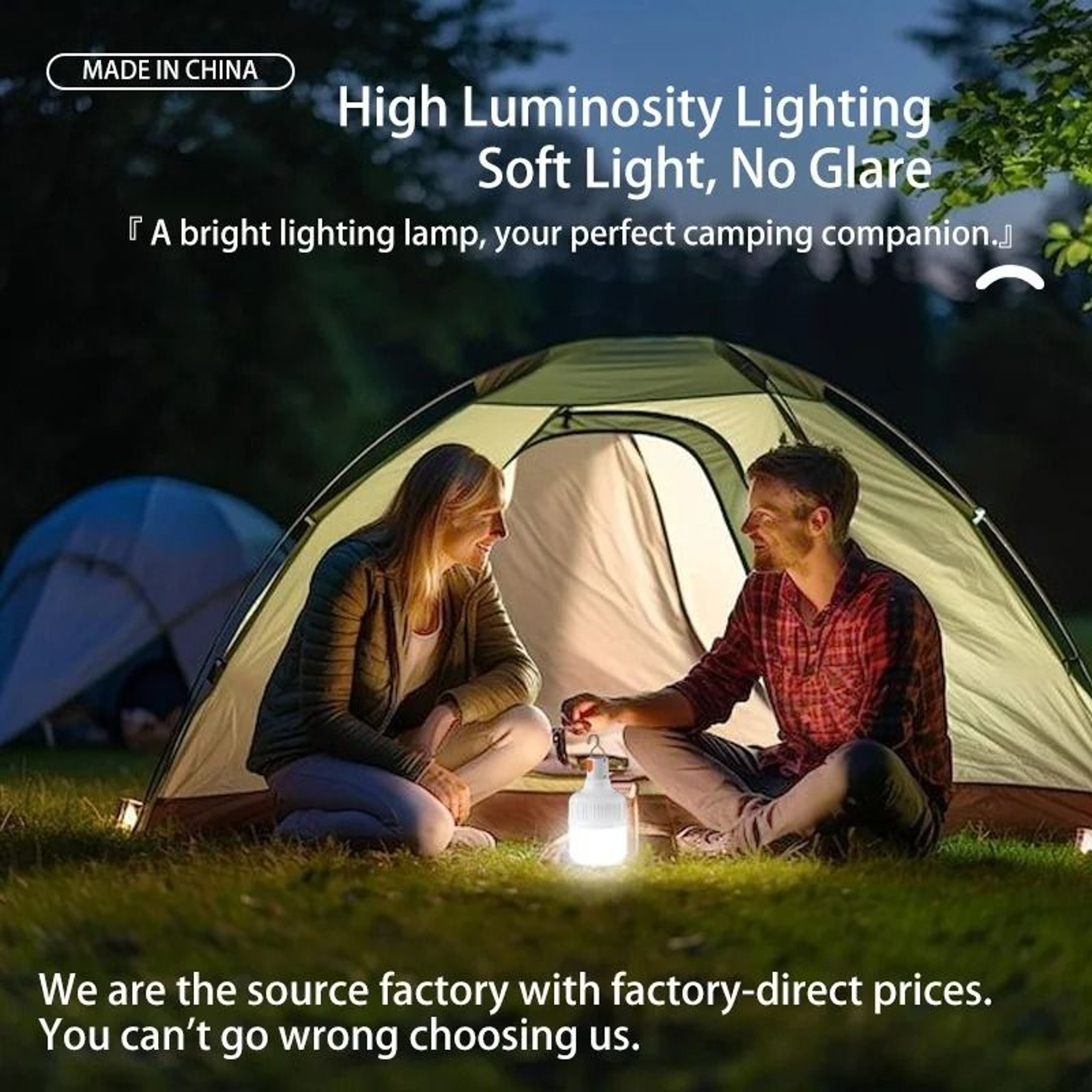 Hookbeam Rechargeable Camping Bulb 2