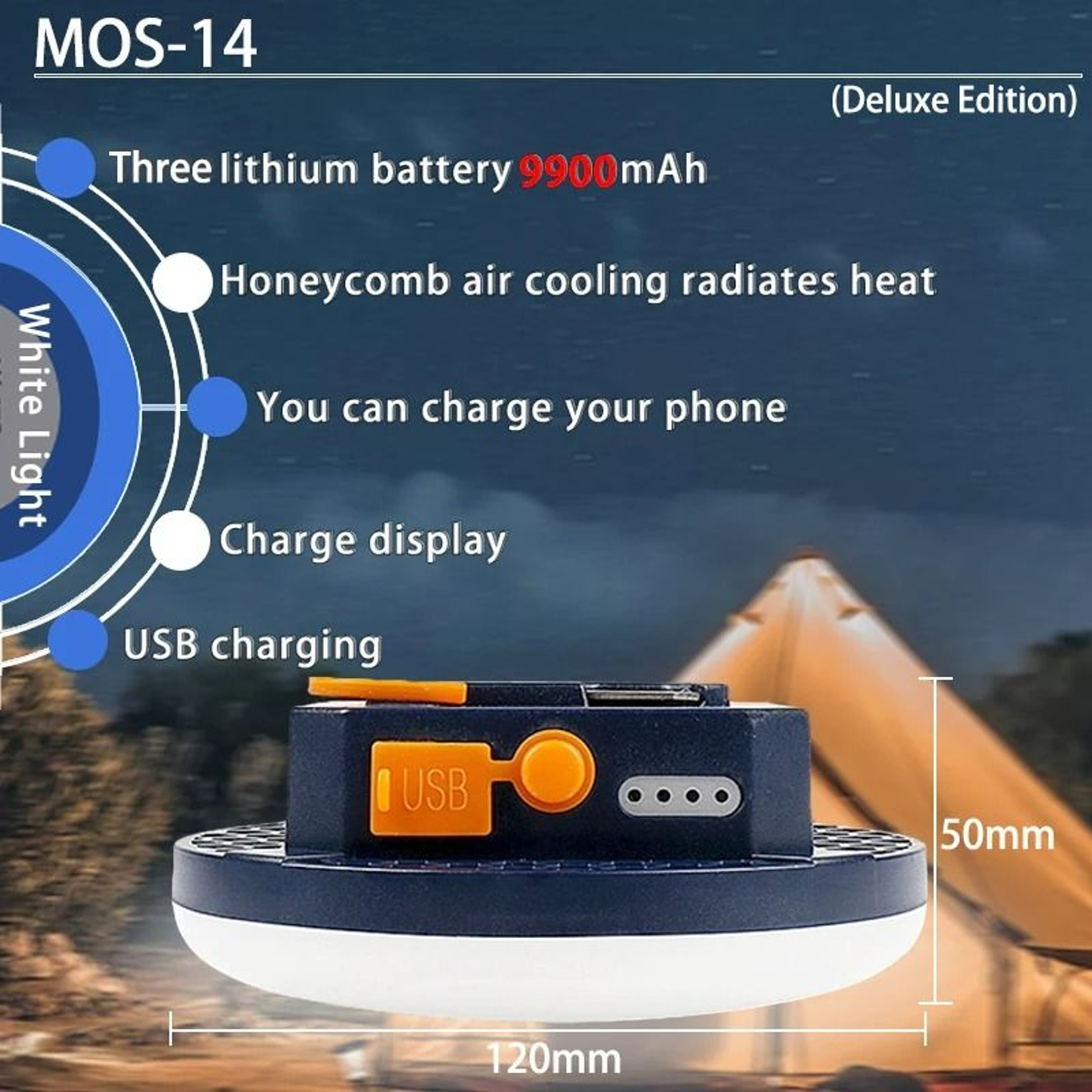 Duskmeadow Rechargeable Camping Lantern 13