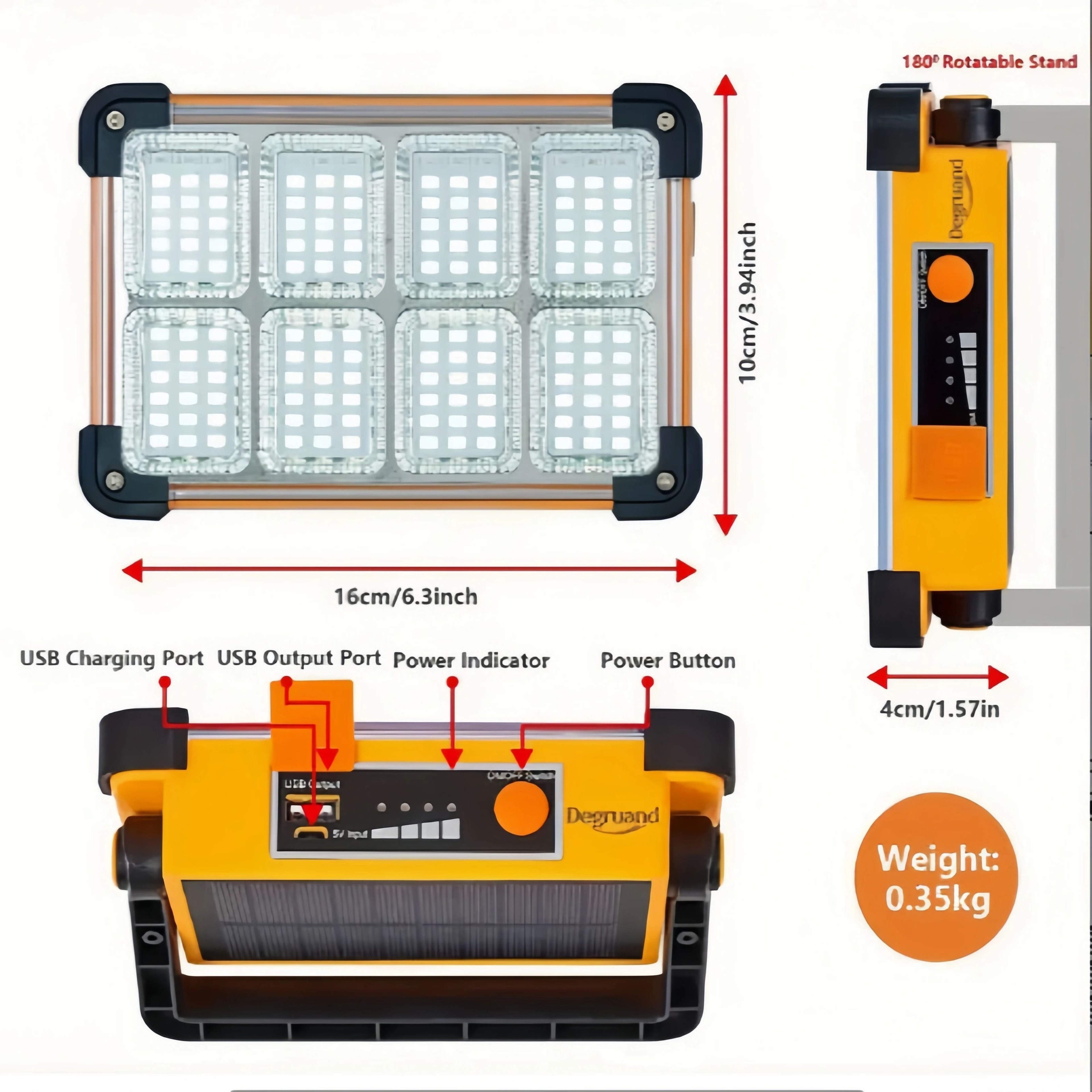 Solvanta Magnetic Solar Emergency Lamp 5