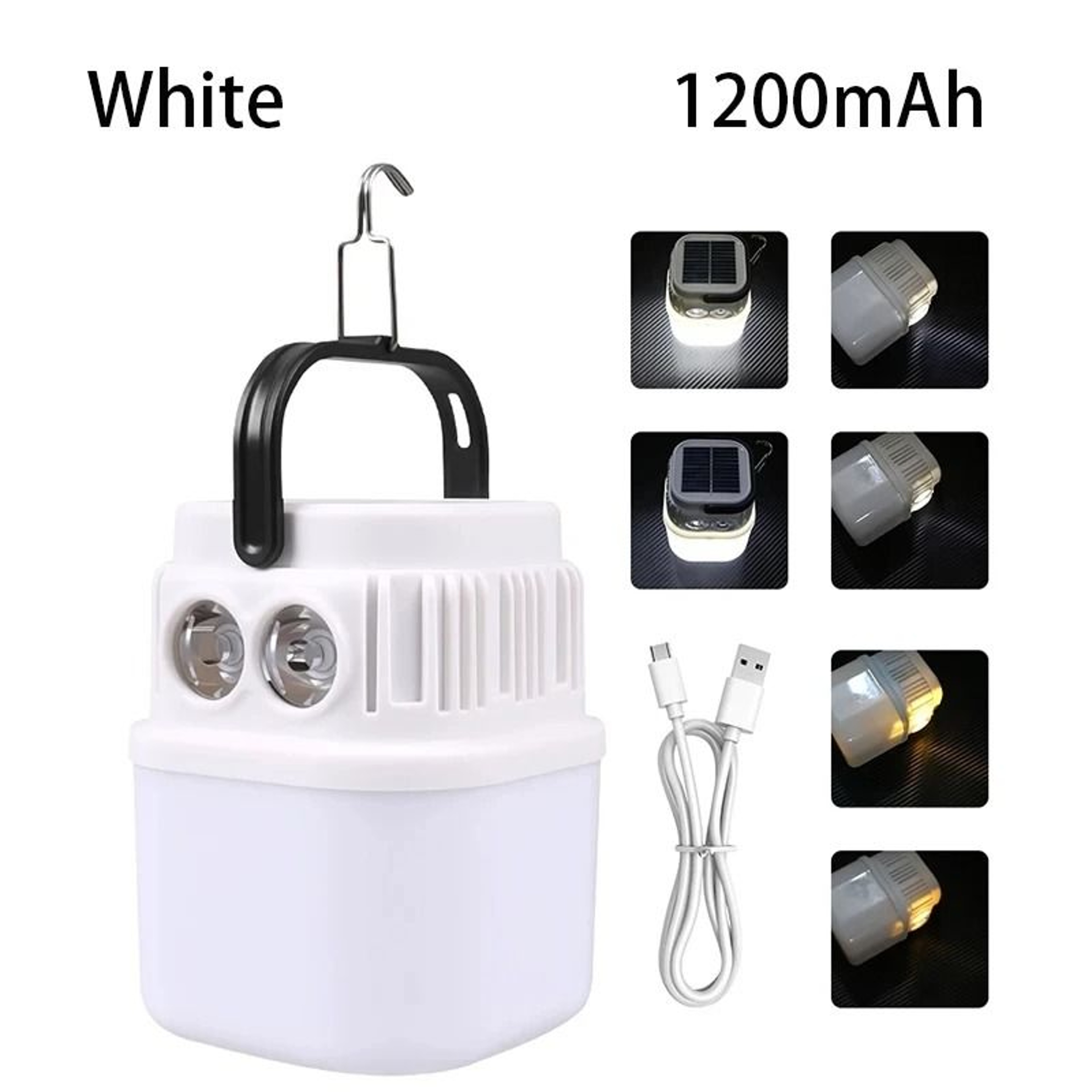 Campora Rechargeable Hanging Lantern 6