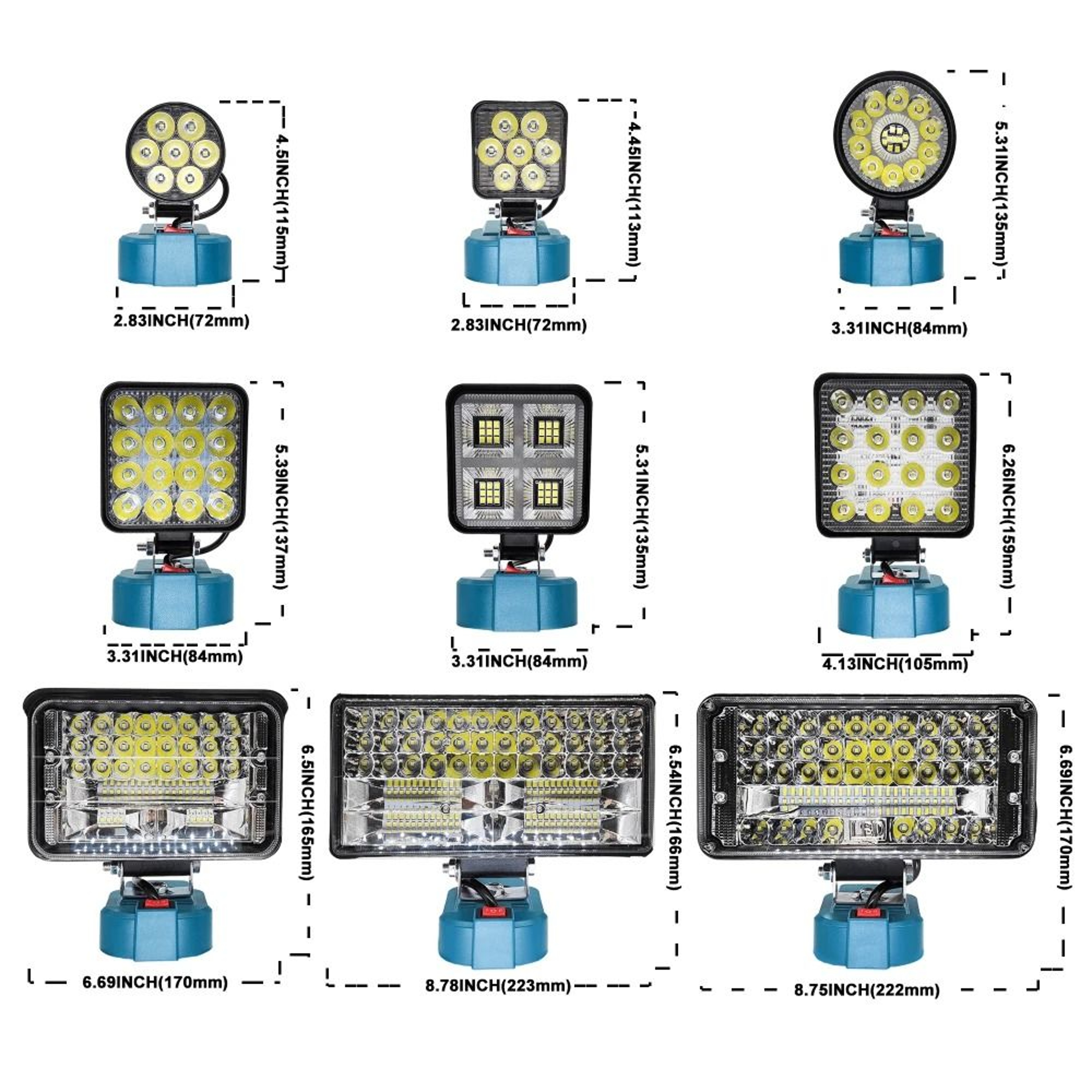 BeamForge Cordless Jobsite Spotlight 1
