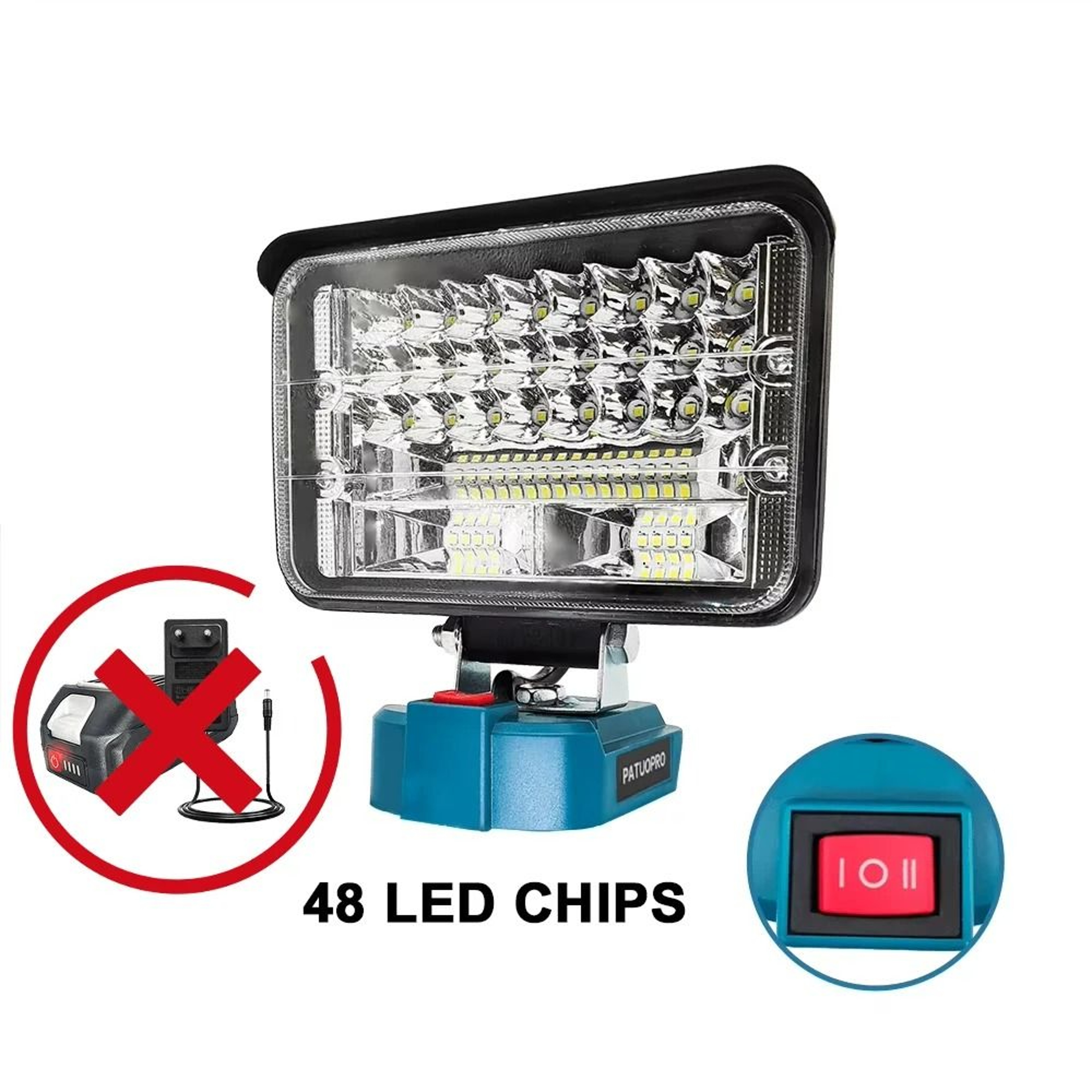 BeamForge Cordless Jobsite Spotlight 11