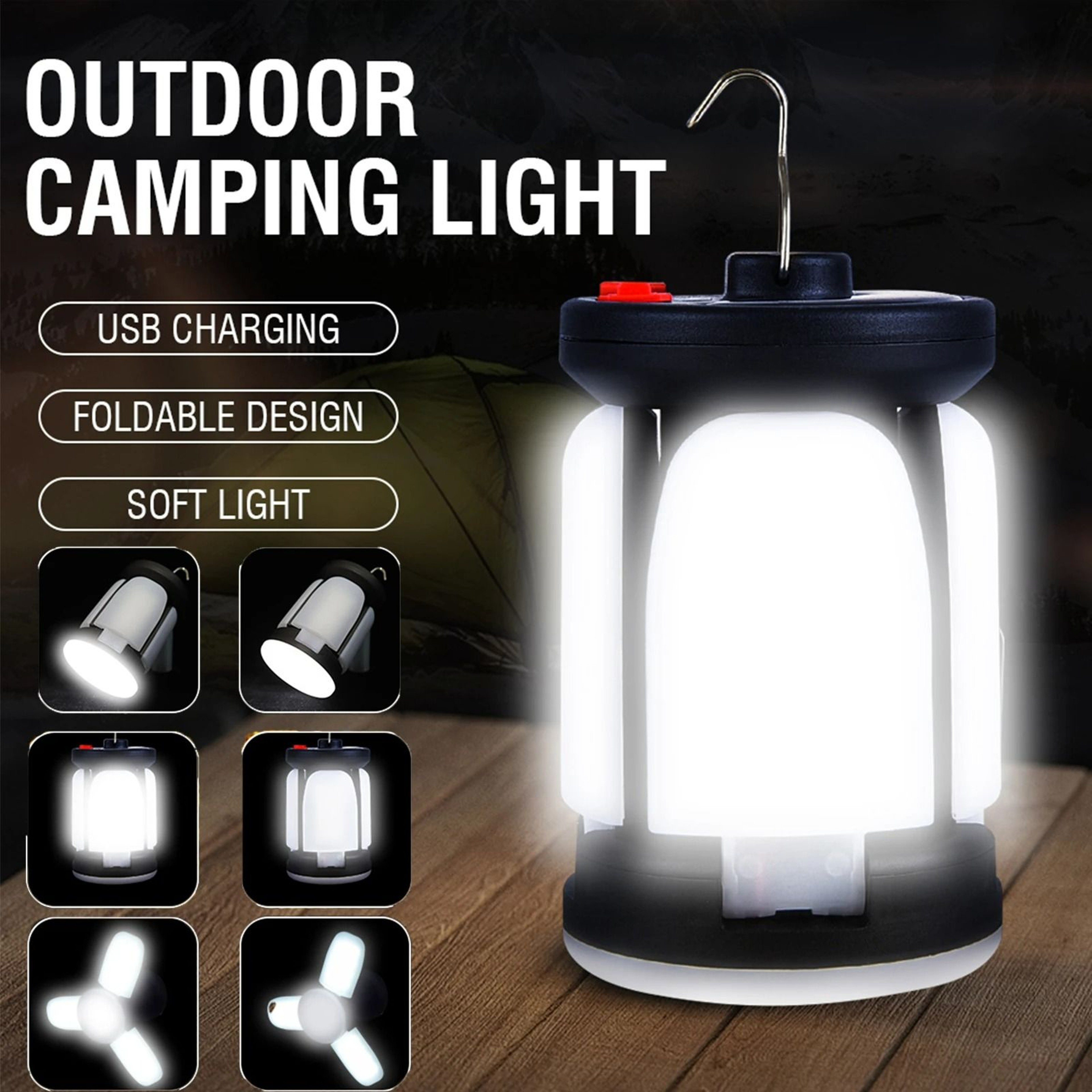 SunFold 1000LM Solar Lantern 0