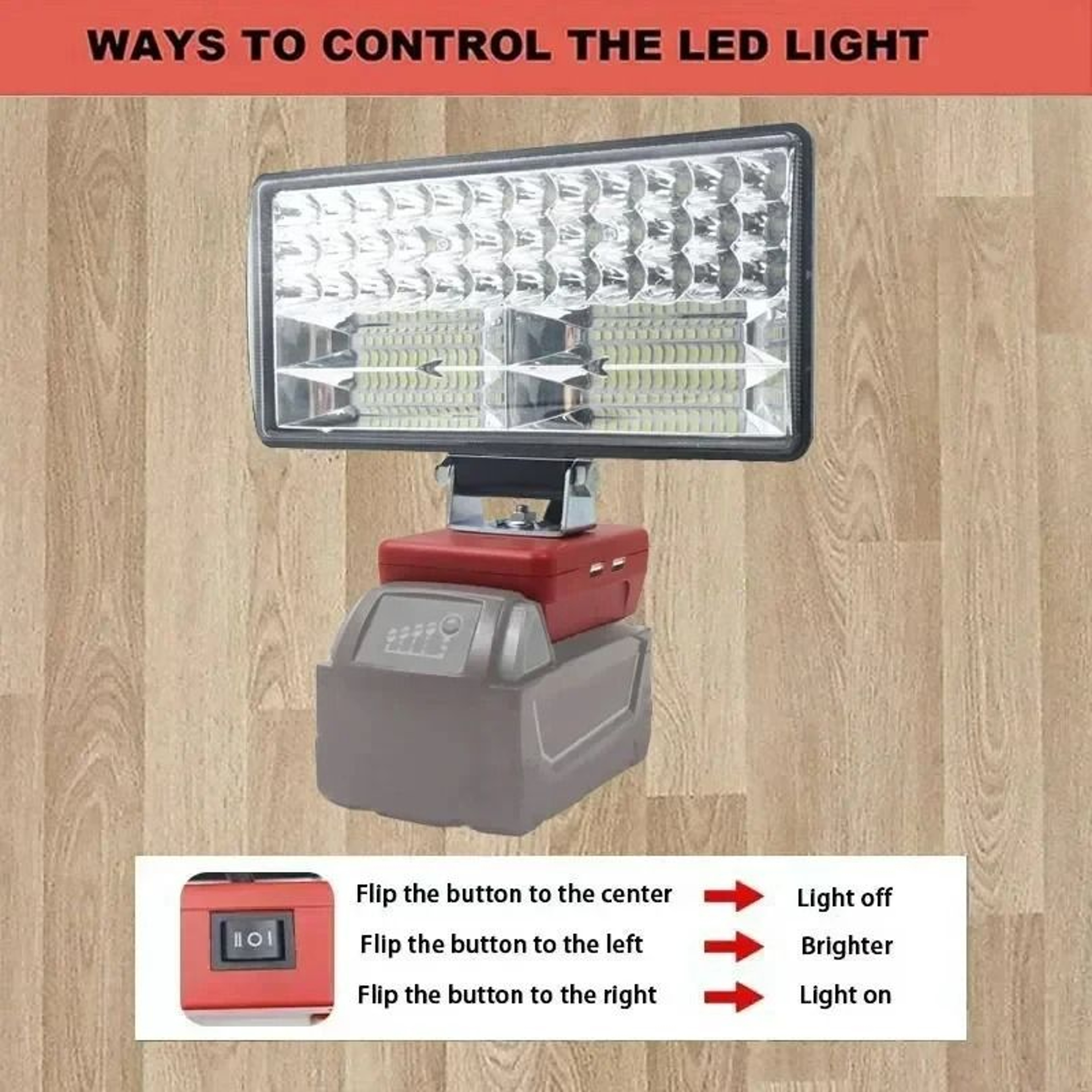 RuggedRay 8 Inch Work Spotlight 6