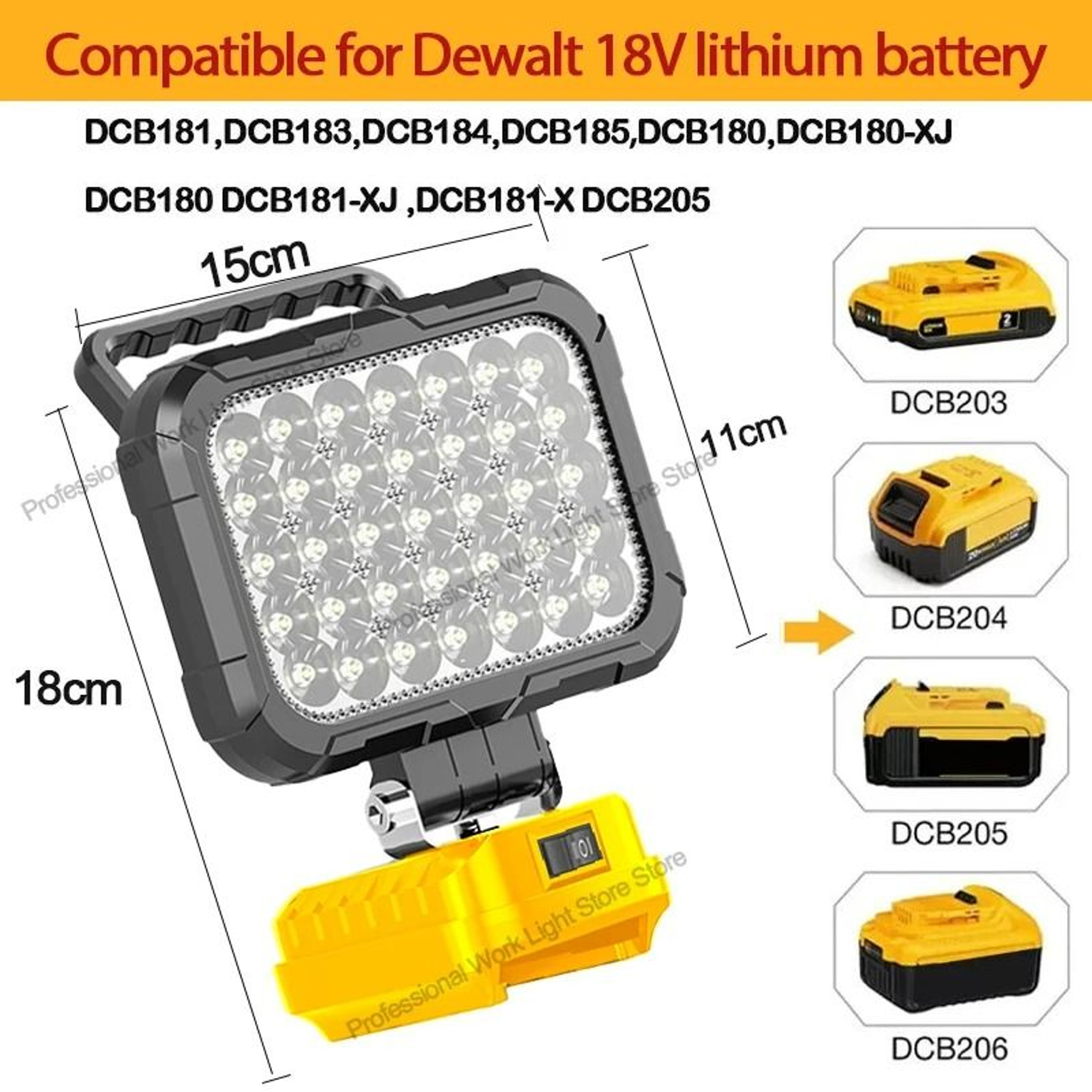 SiteBurst 5400LM Work Light 4