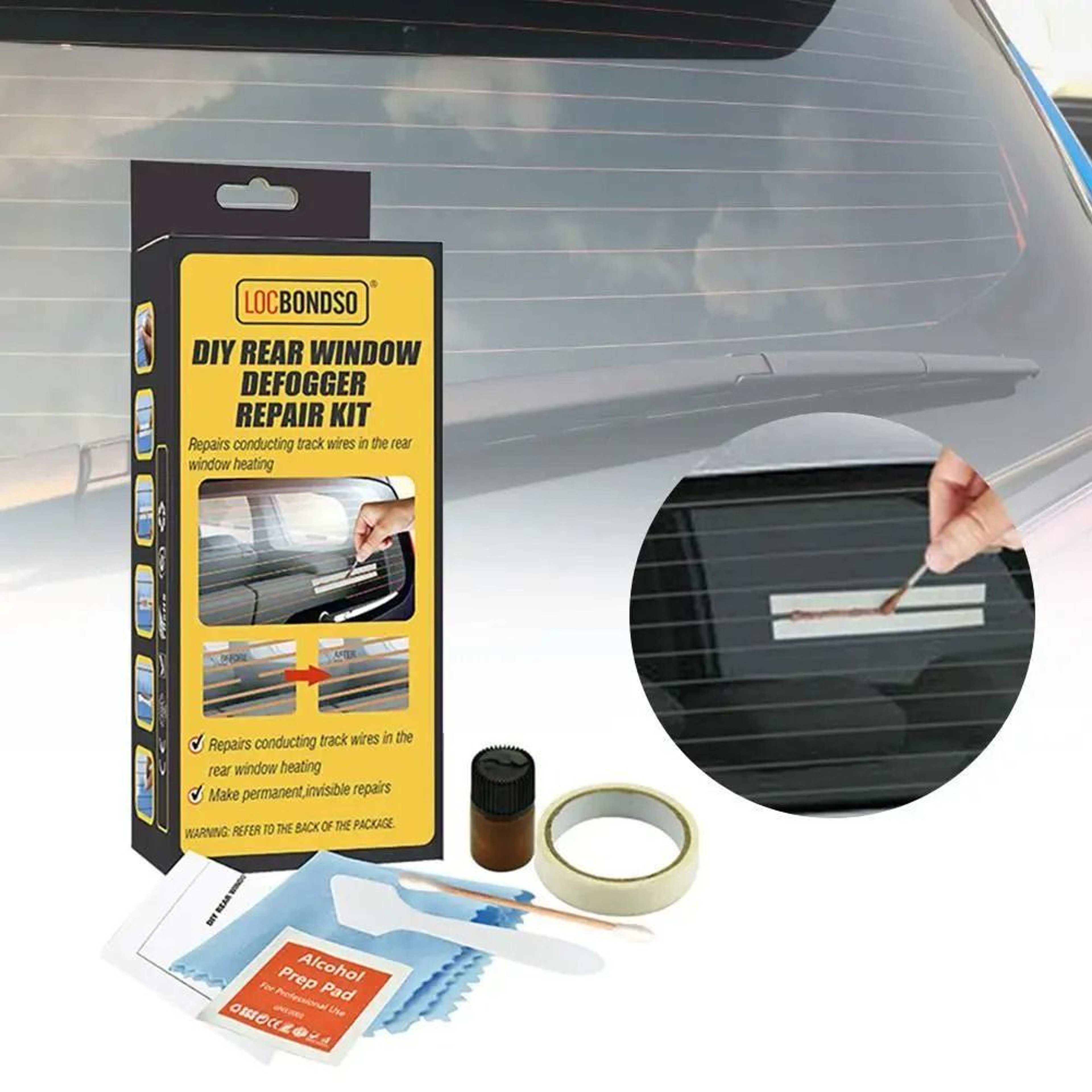 GridFix Rear Defogger Repair Kit 2