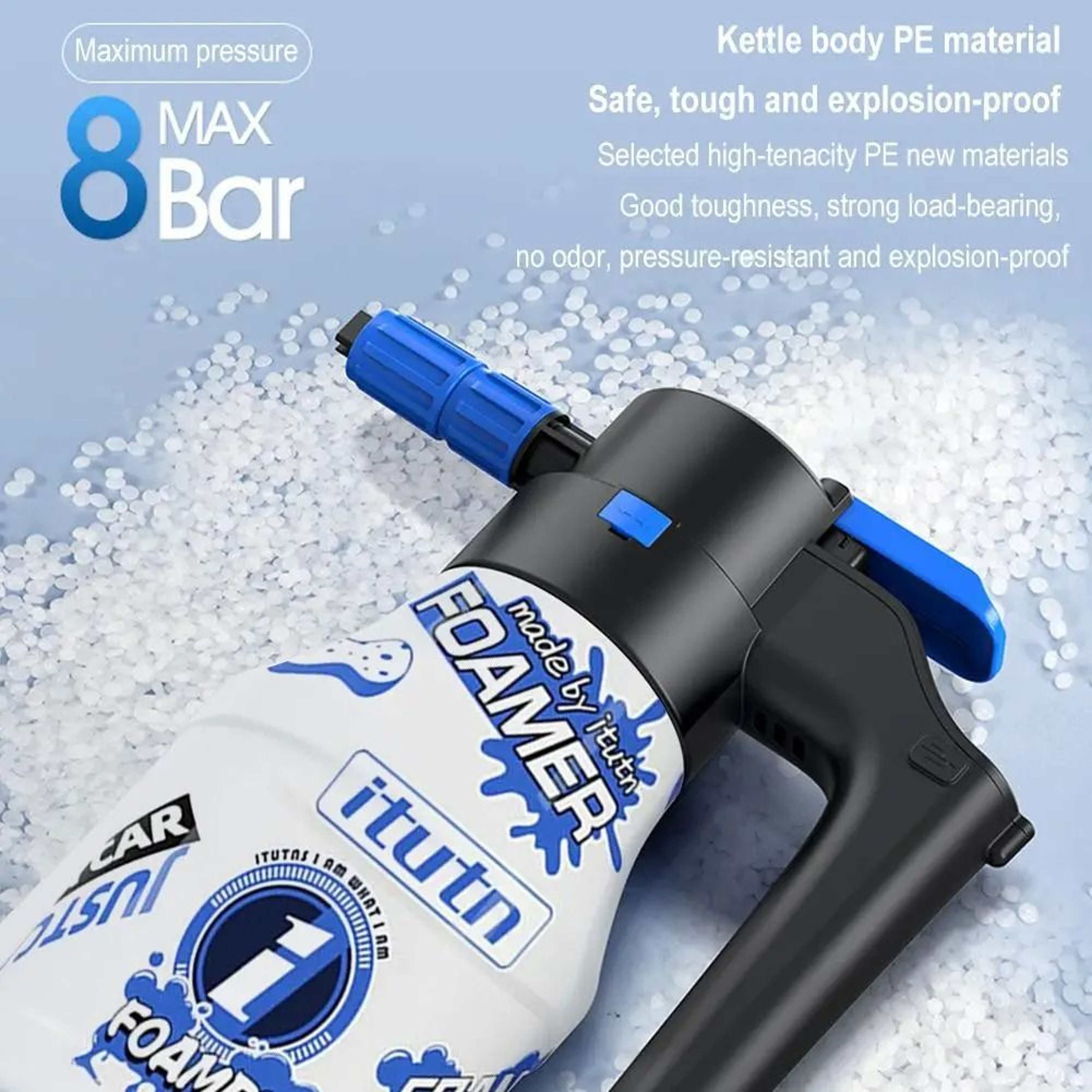 FoamFlow Rechargeable Car Wash Sprayer 1