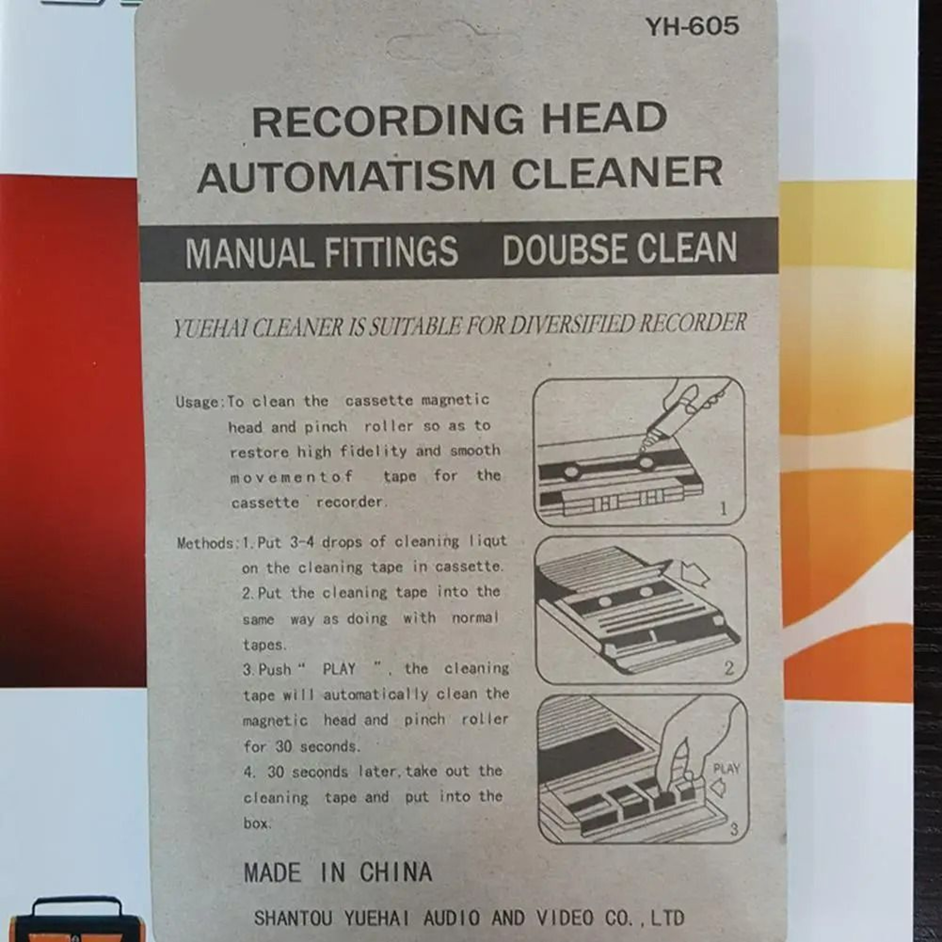 TapeRevive Cassette Head Cleaning Kit 3