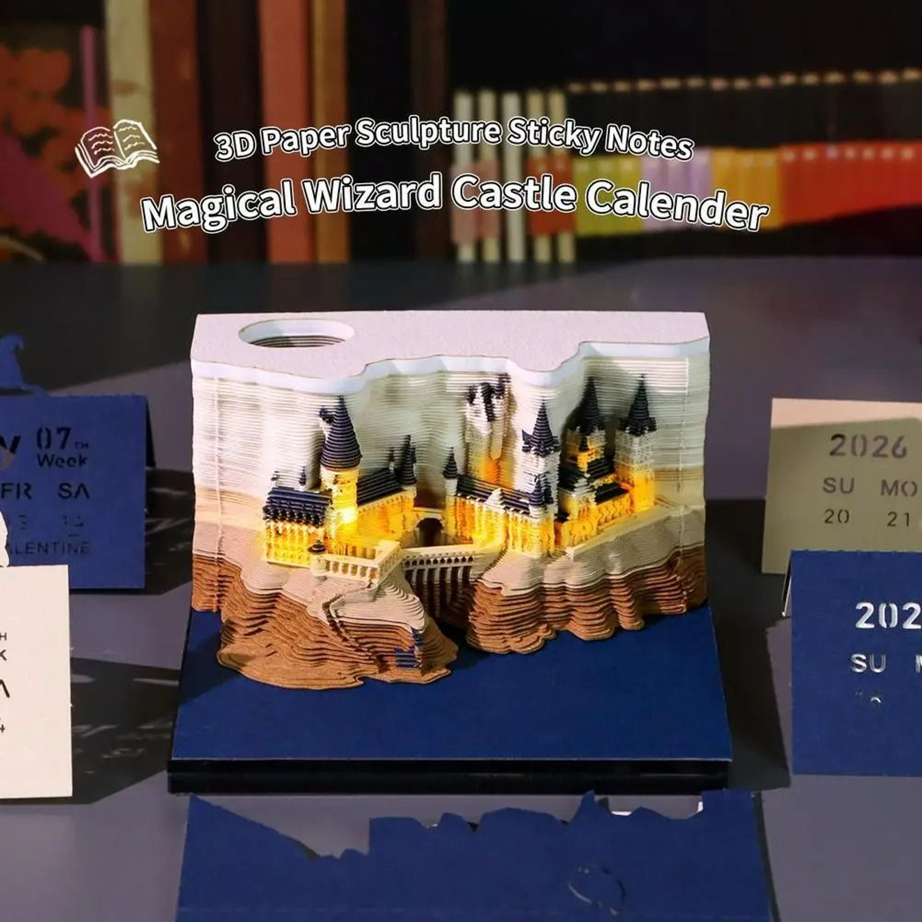 Treehouse 3D Paper Calendar 0