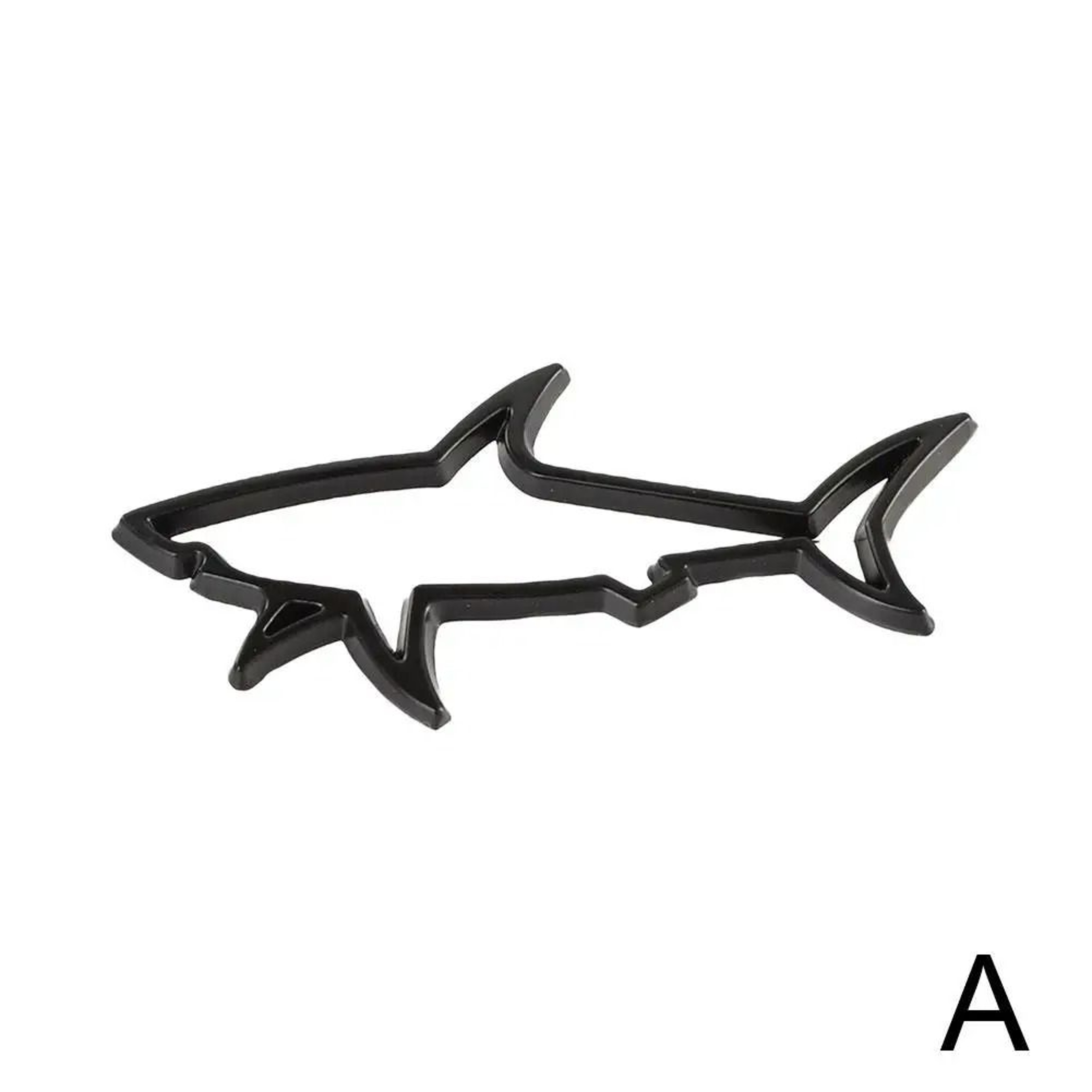 Hollow Shark Metal Emblem 7