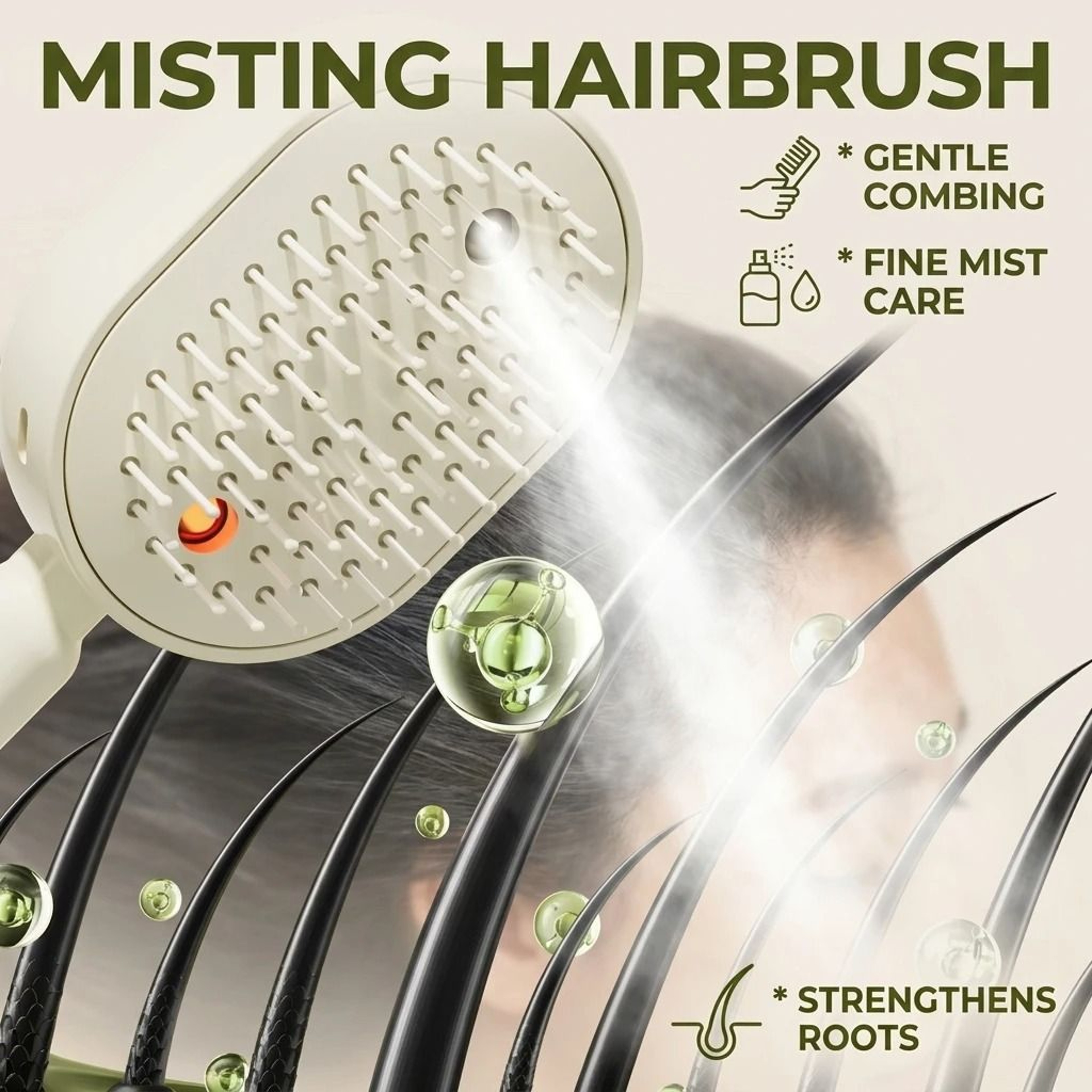 MistGlow Scalp Massage Brush 1