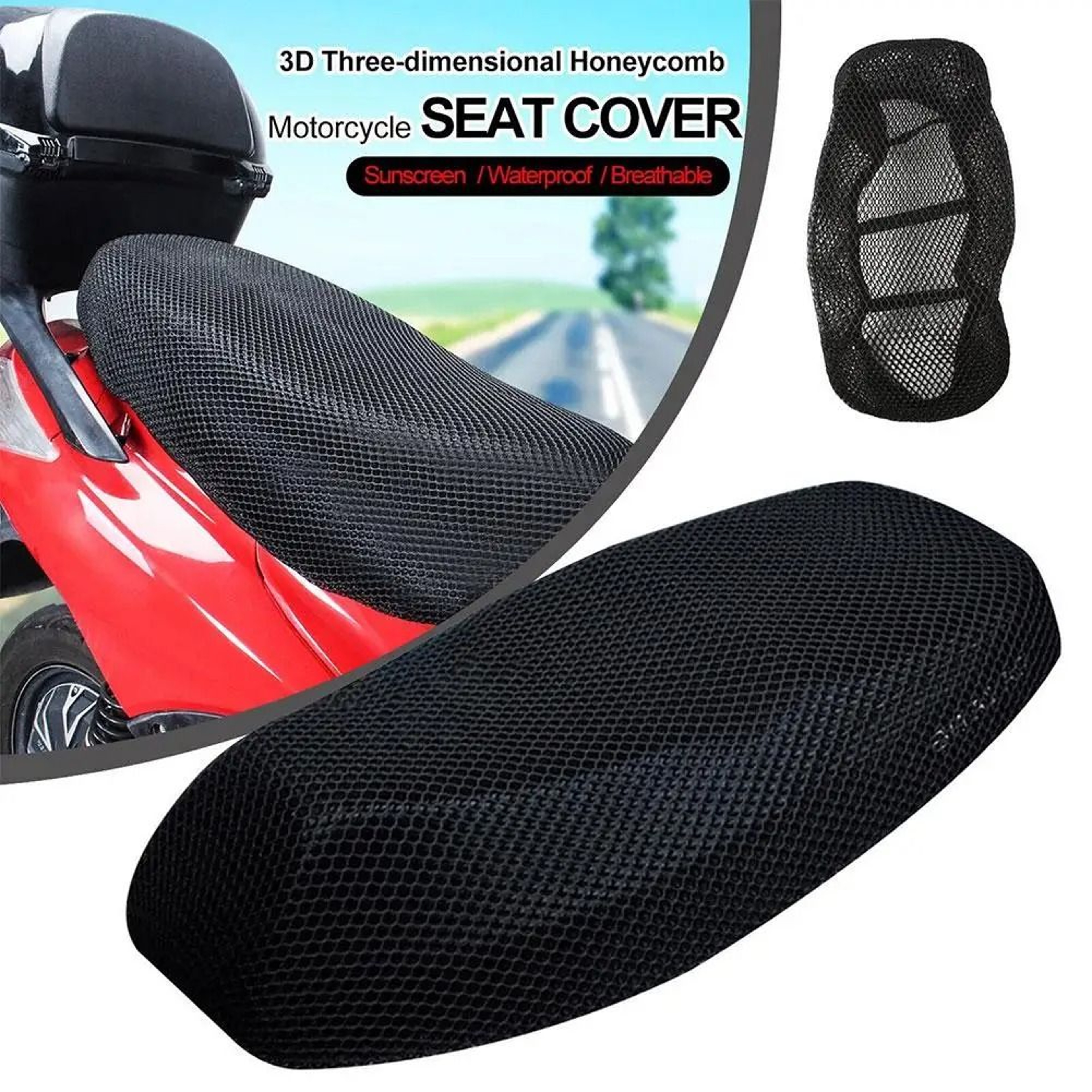 CoolRide 3D Mesh Seat Cover 0