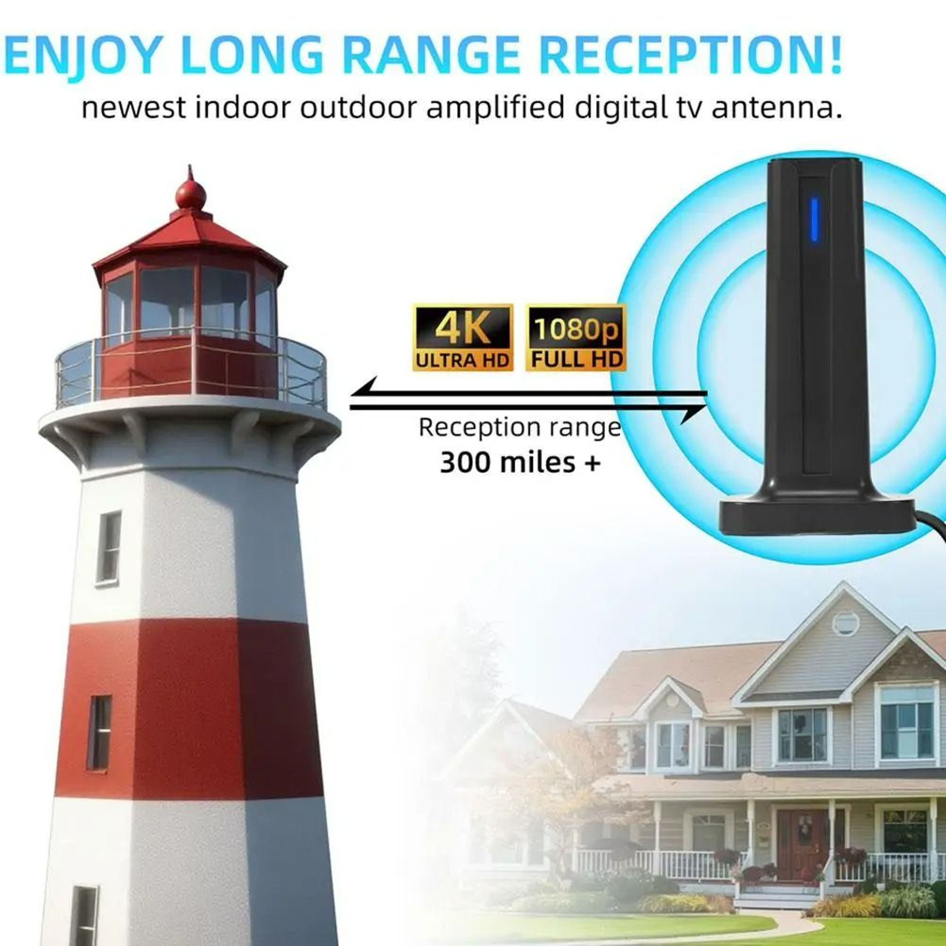 OmniView Indoor TV Antenna 3