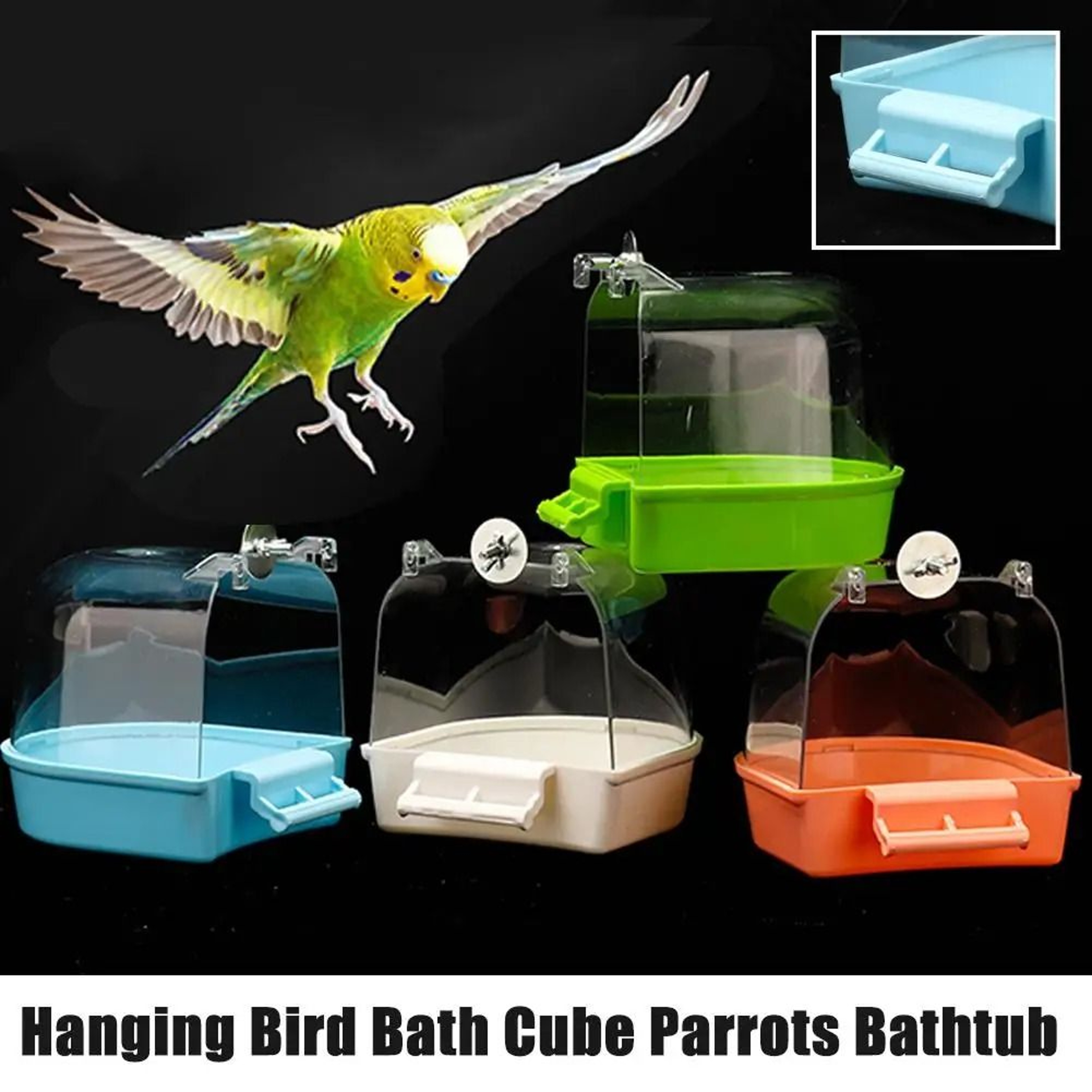 Hanging Bird Bath Box 0