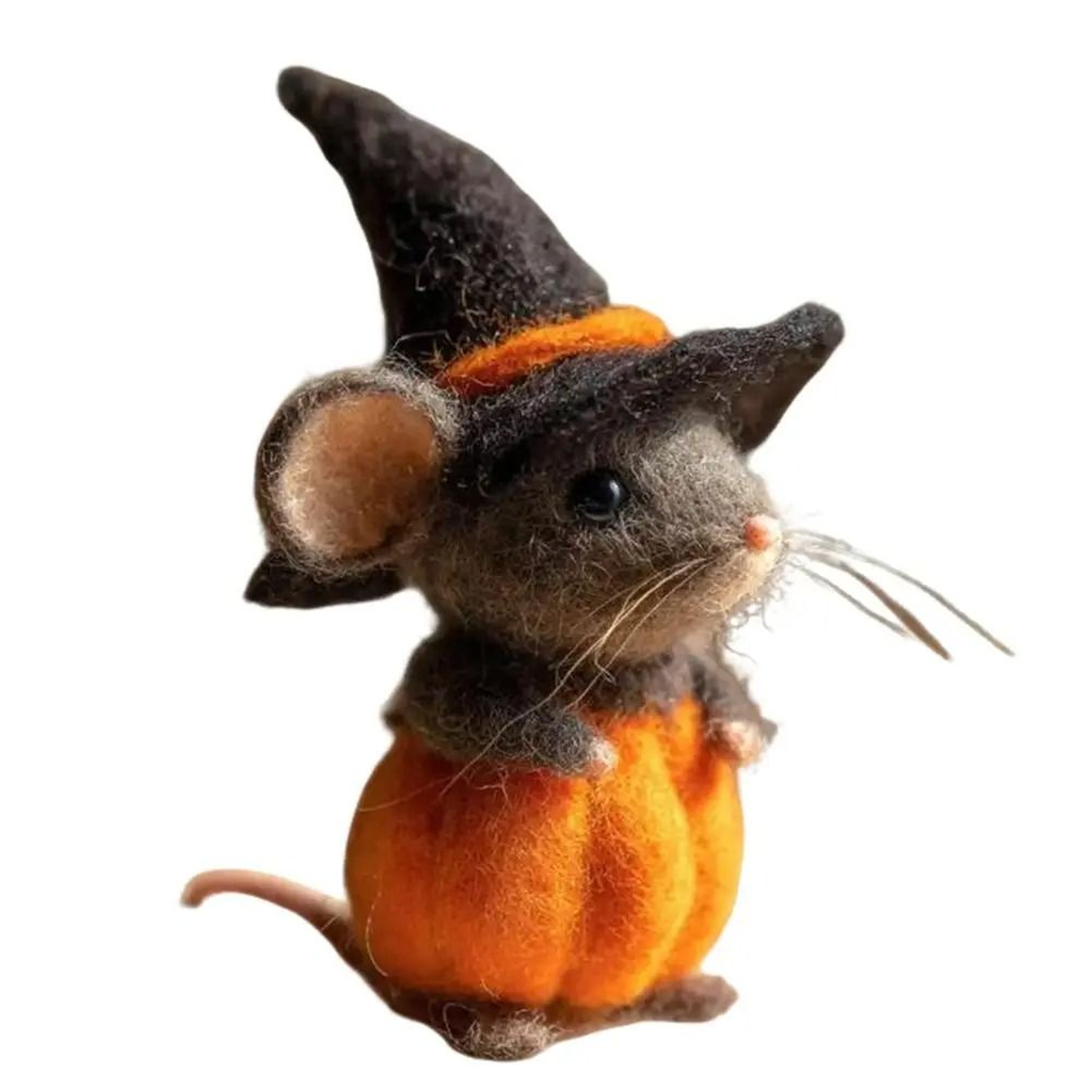 CozyWhiskers Felt Mouse Figurine 11