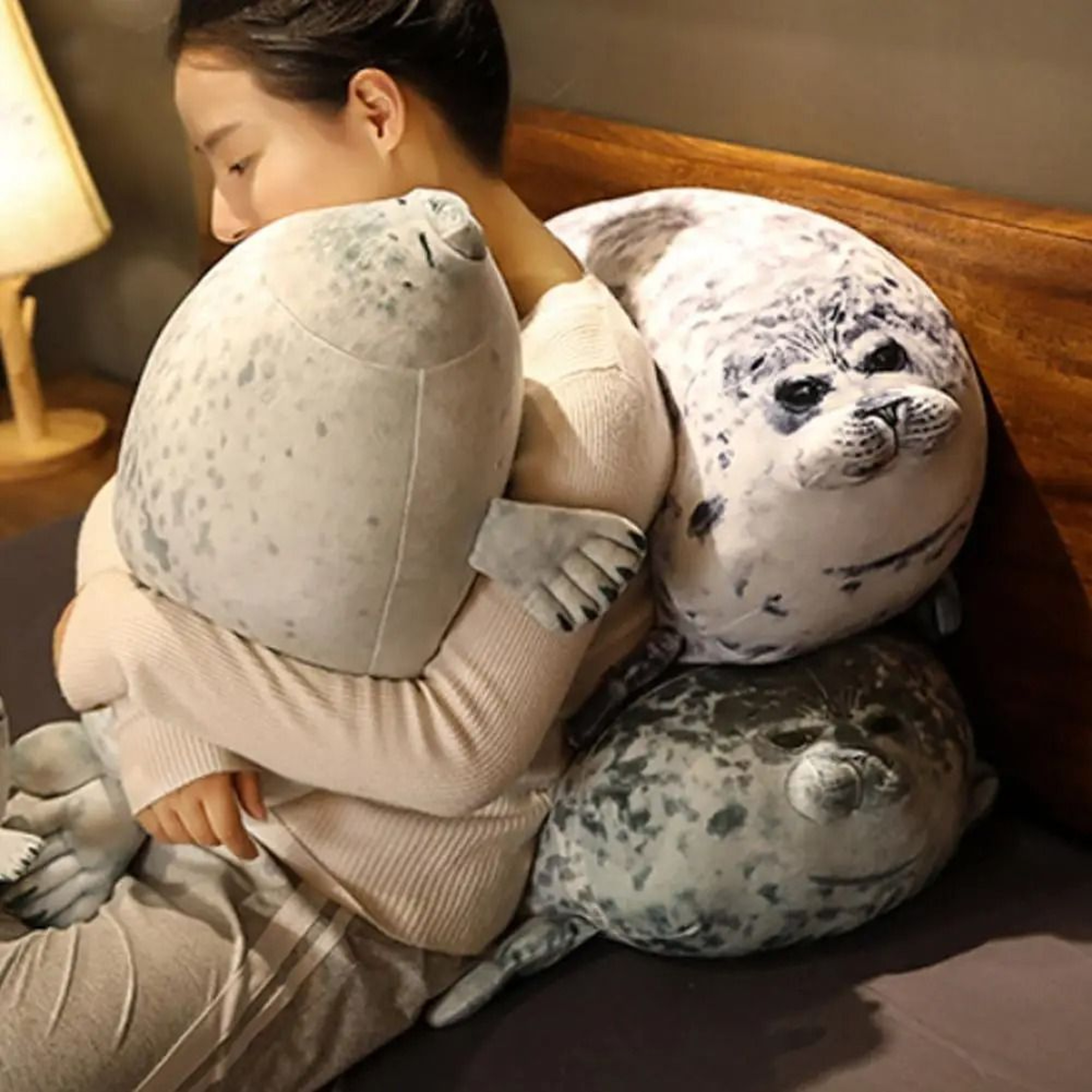 GrumpyChub Seal Plush Pillow 3