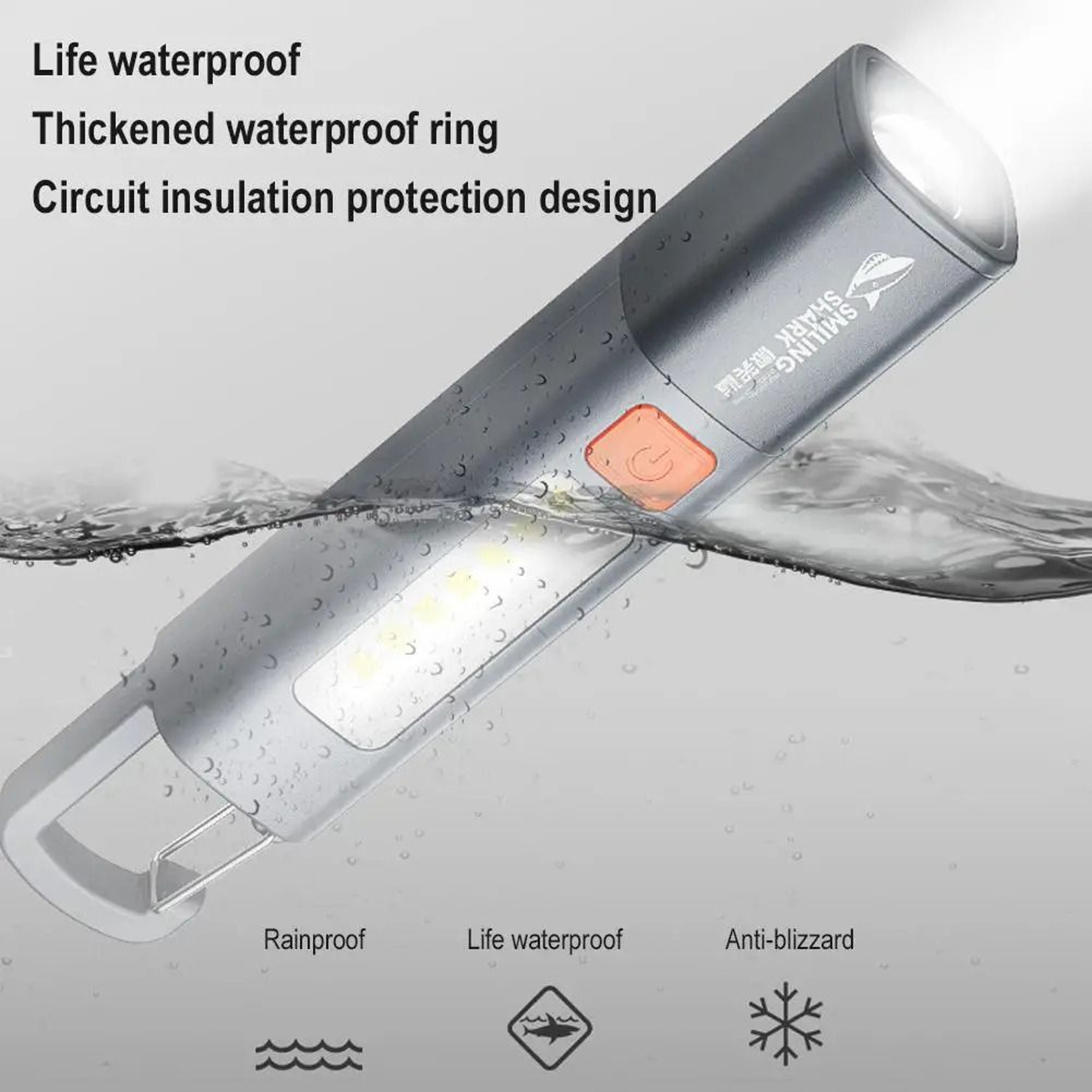 TrailBeam Rechargeable Camping Flashlight 2