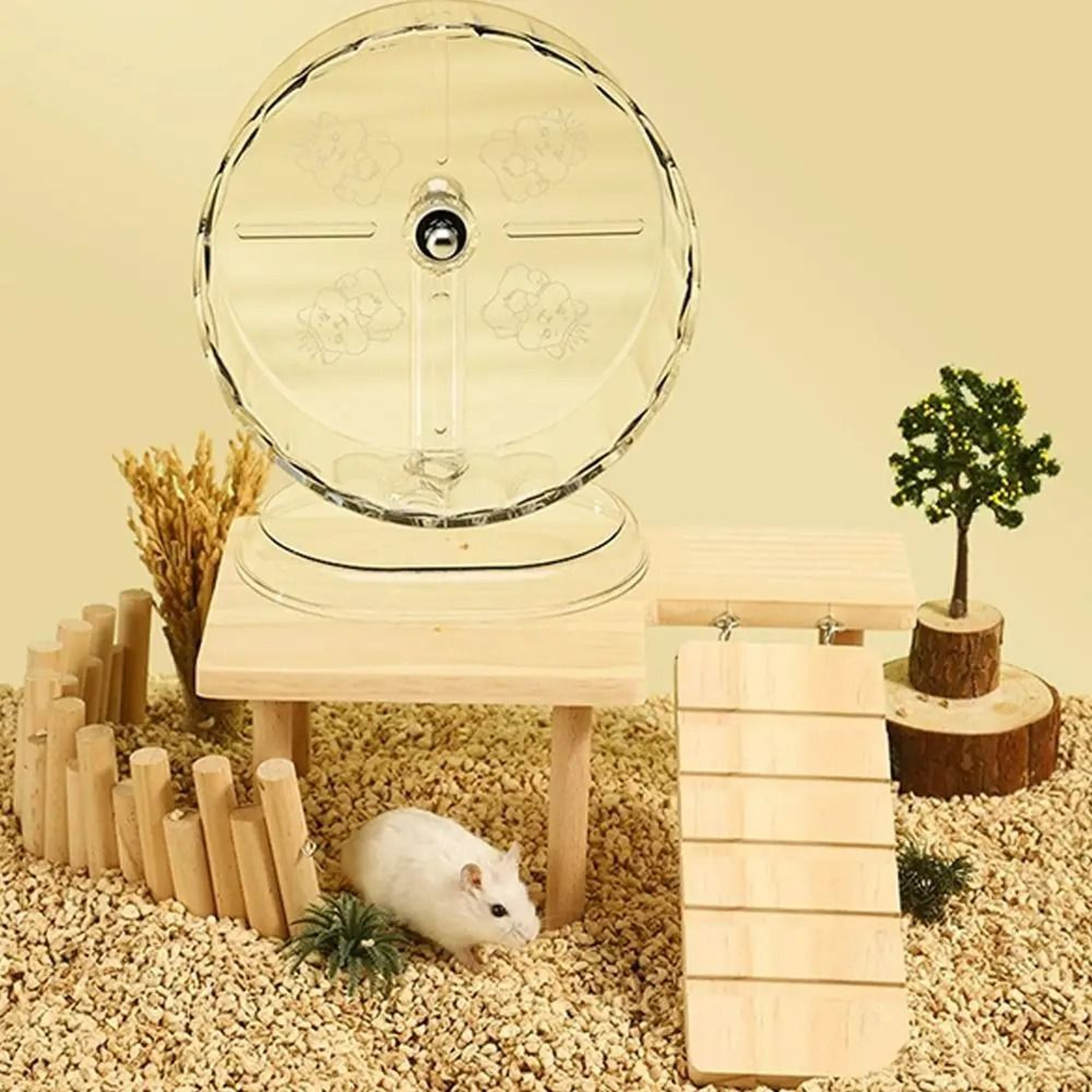 WhisperSpin Hamster Running Wheel 4