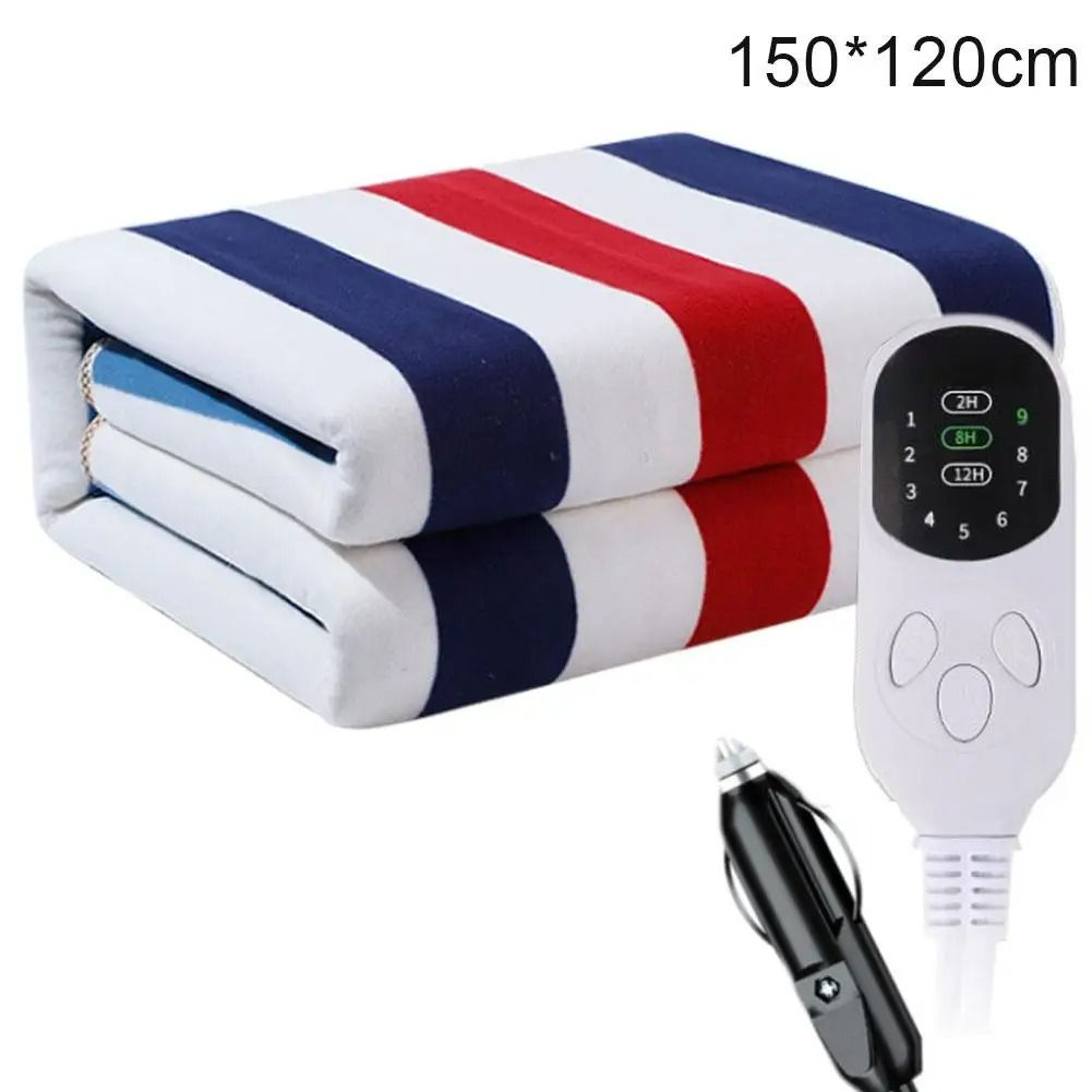 RoadCozy 12V Heated Blanket 8