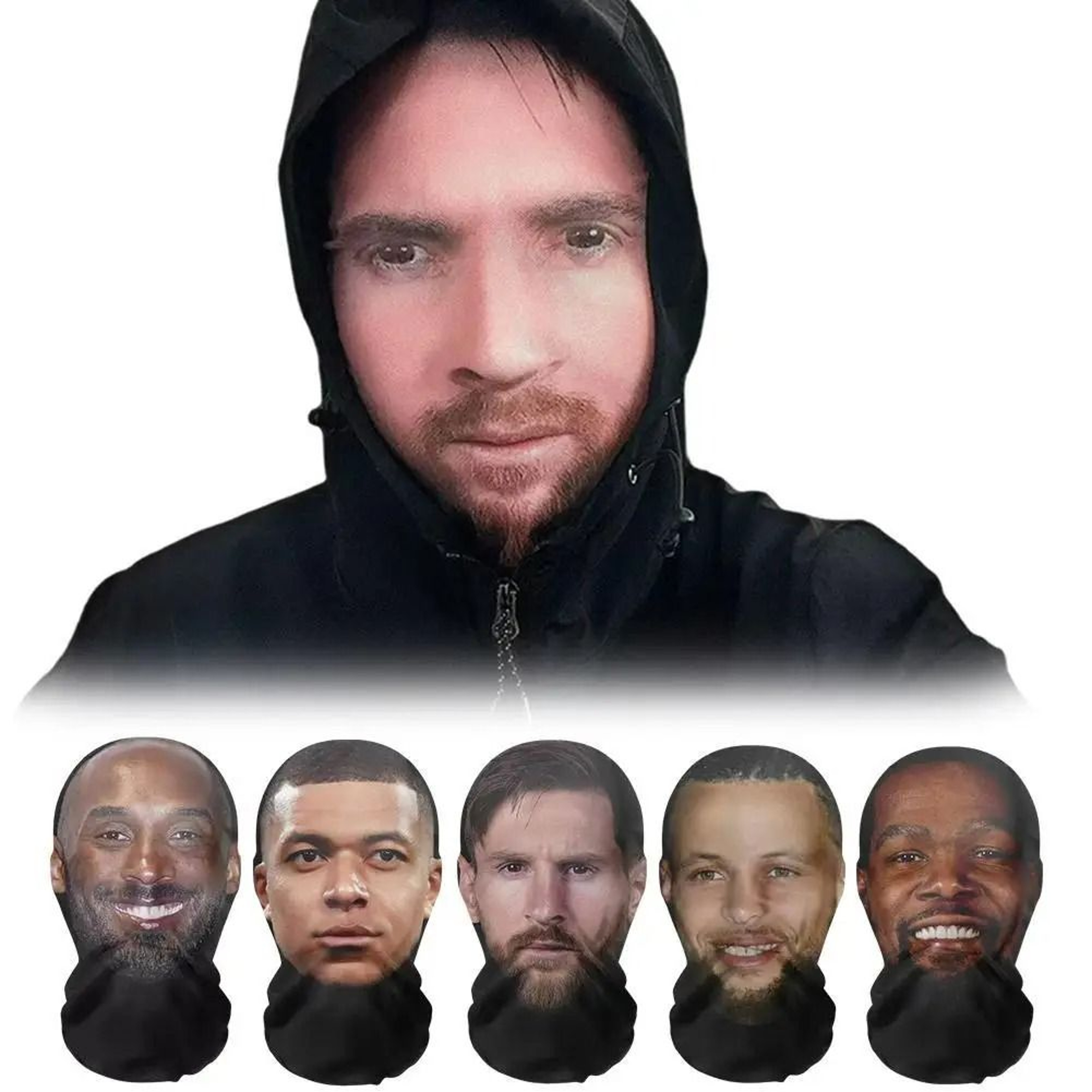 MemeMorph 3D Face Balaclava 0