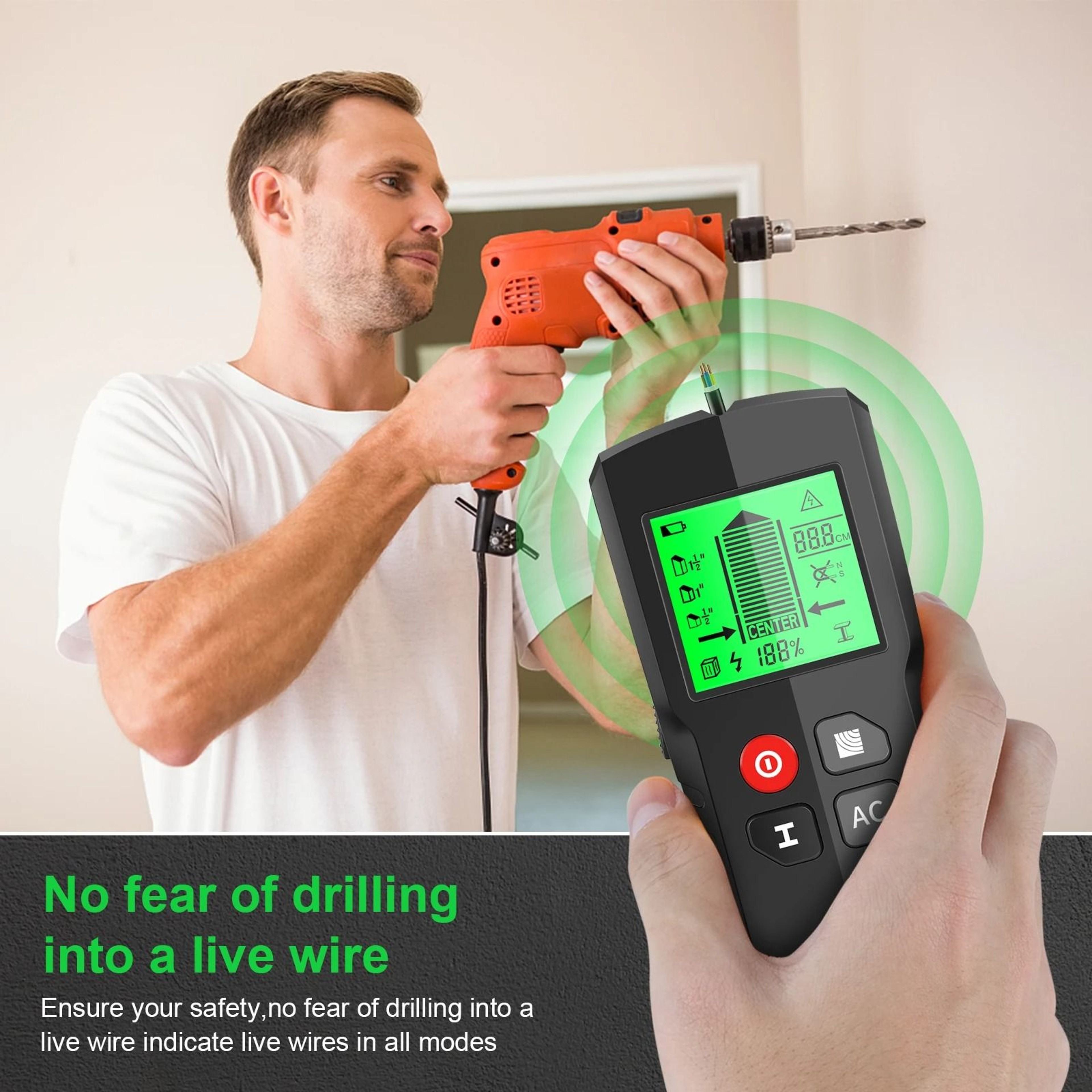 WallSense 5in1 Stud Scanner 4