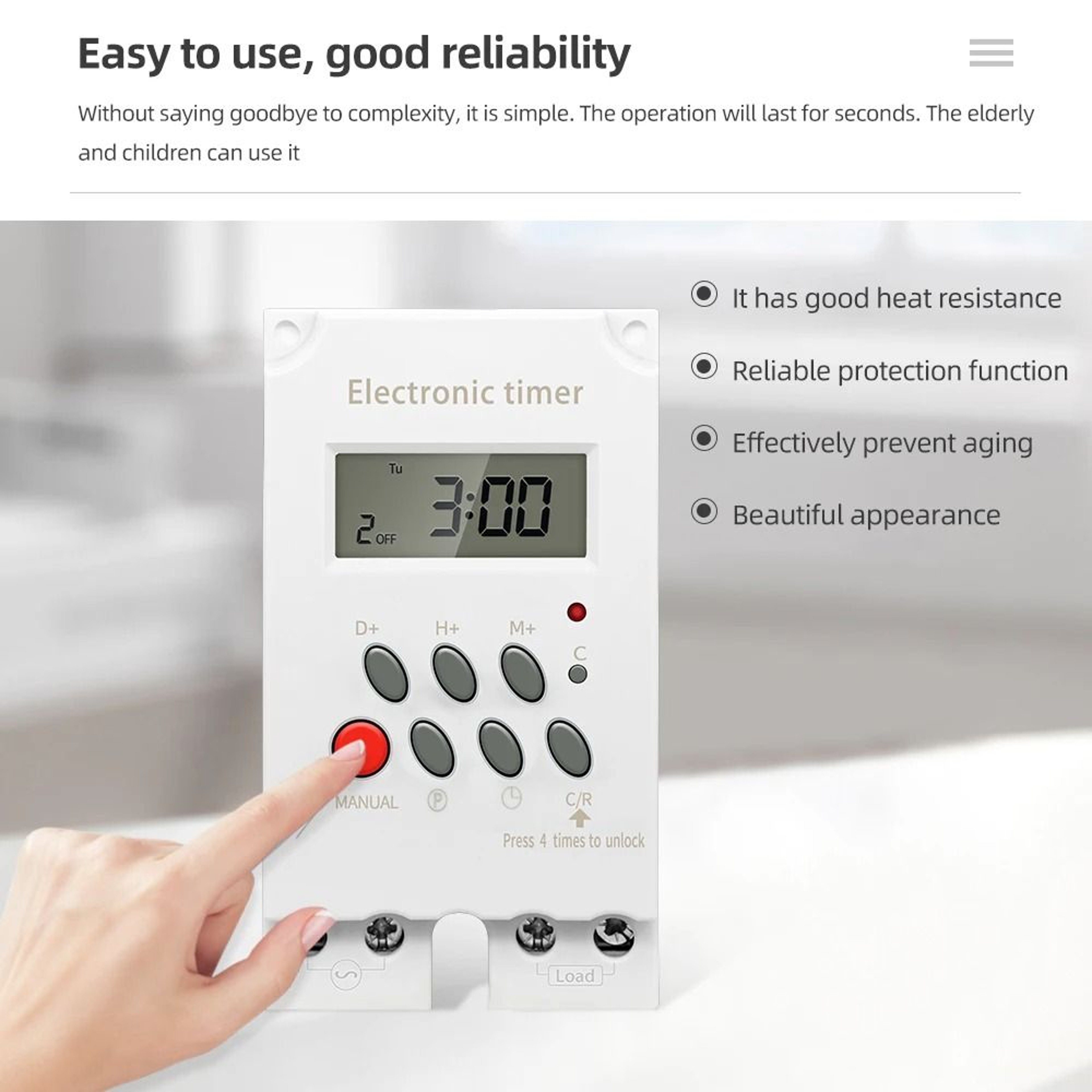 TimeSync Programmable Digital Timer 5