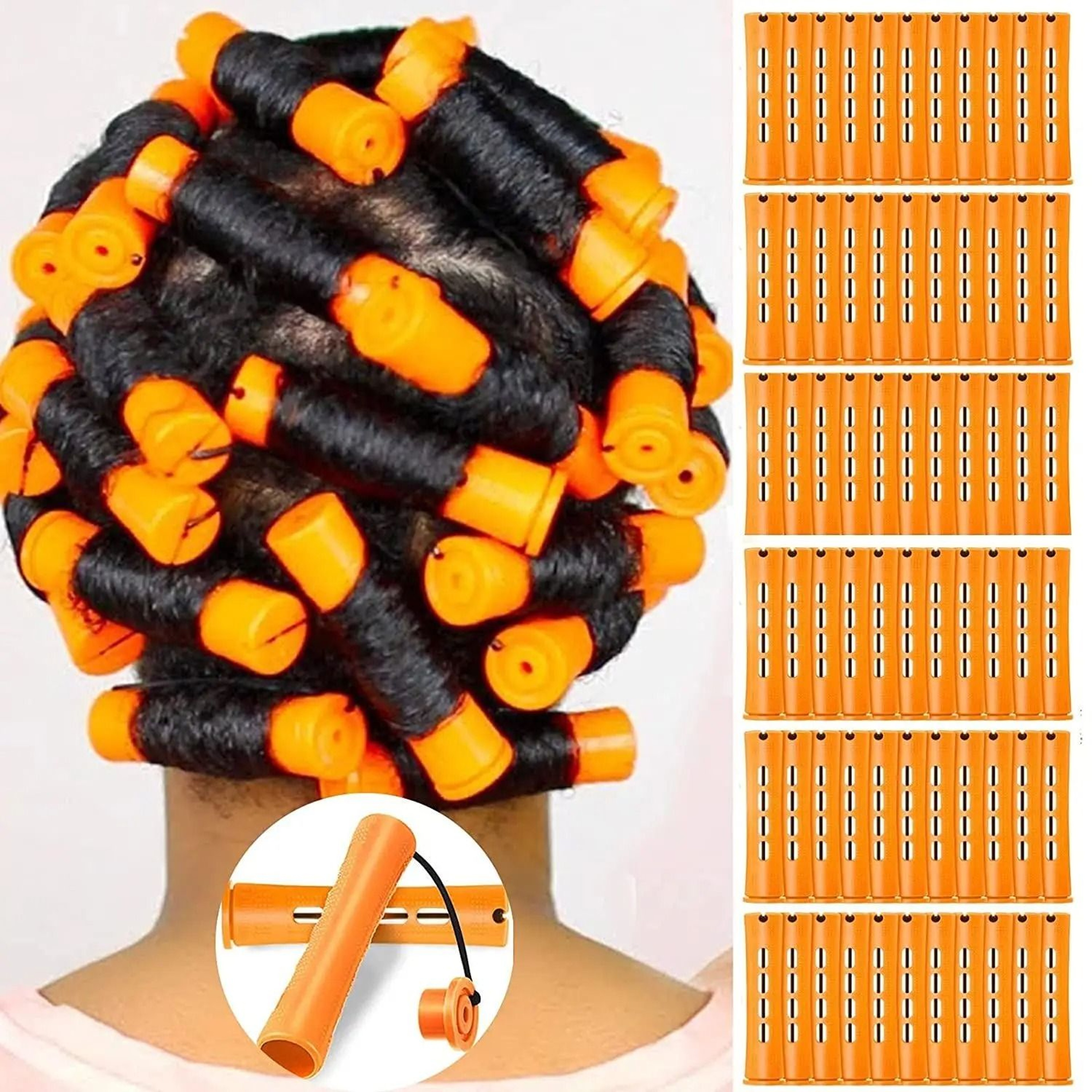CurlFlex 10Piece Heatless Rollers 1