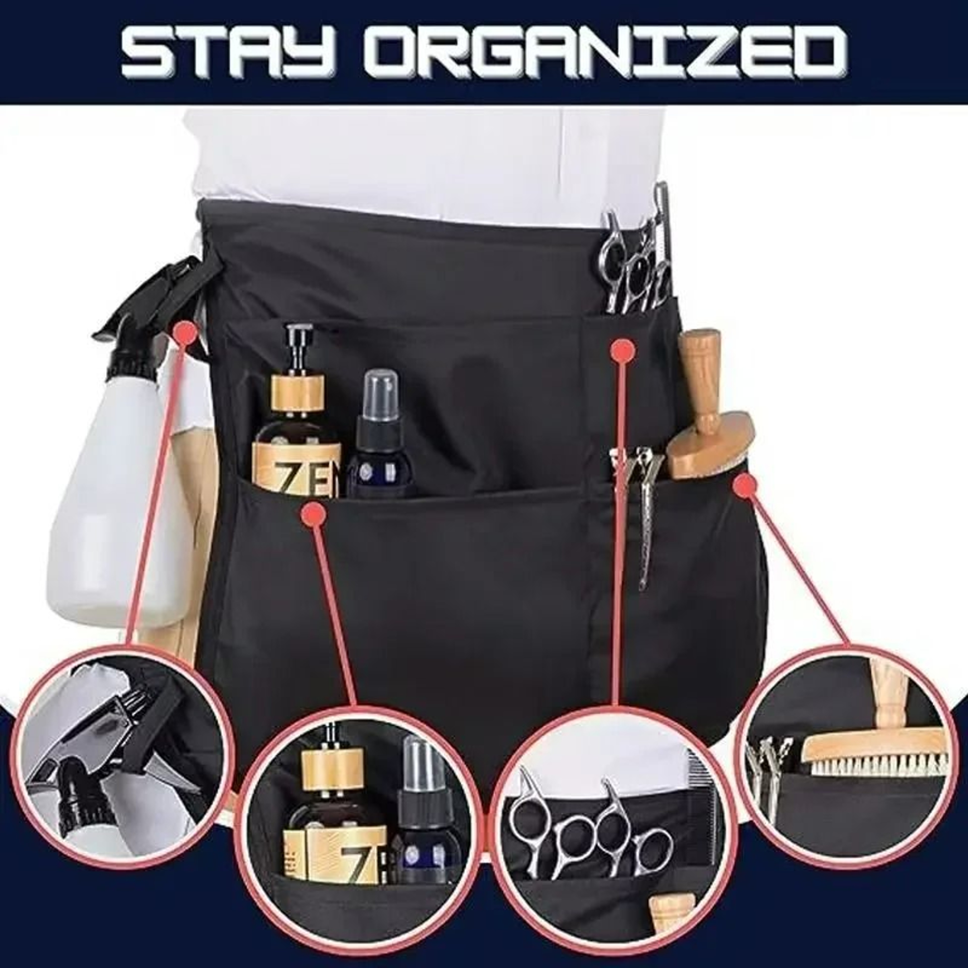 ProShield Waterproof Barber Apron 3