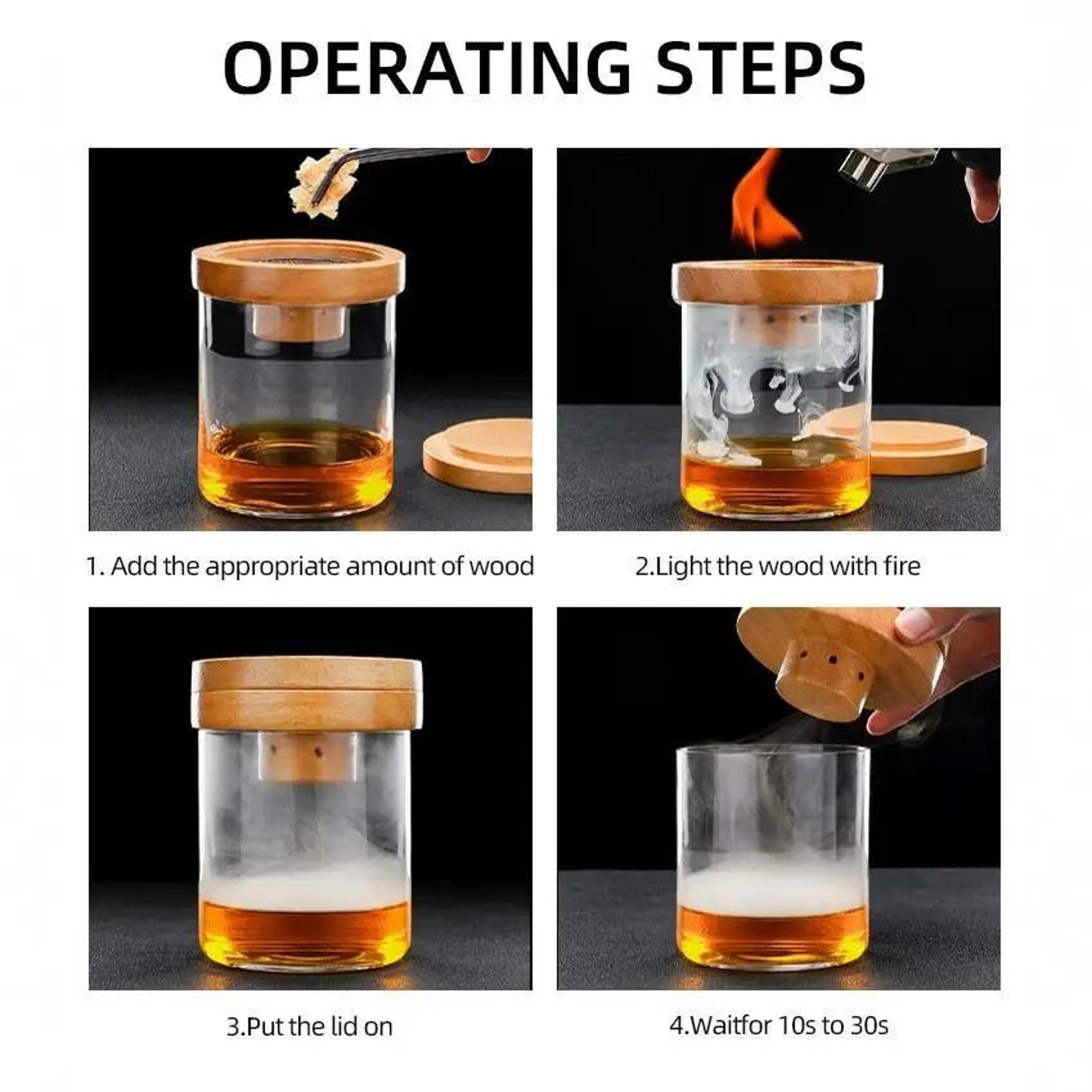 SmokeCraft Cocktail Smoker Kit 4