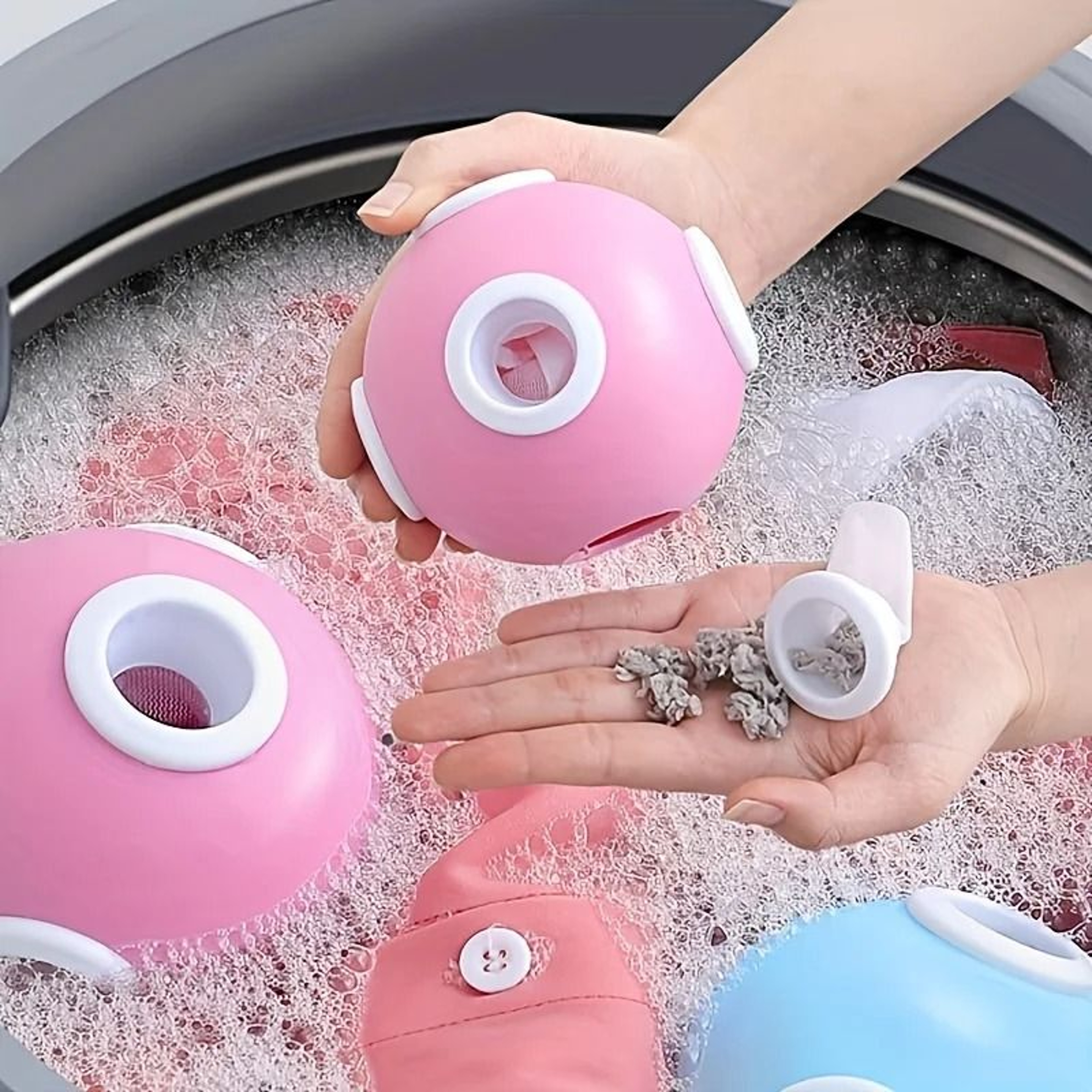 LintFloat Laundry Hair Catcher 1