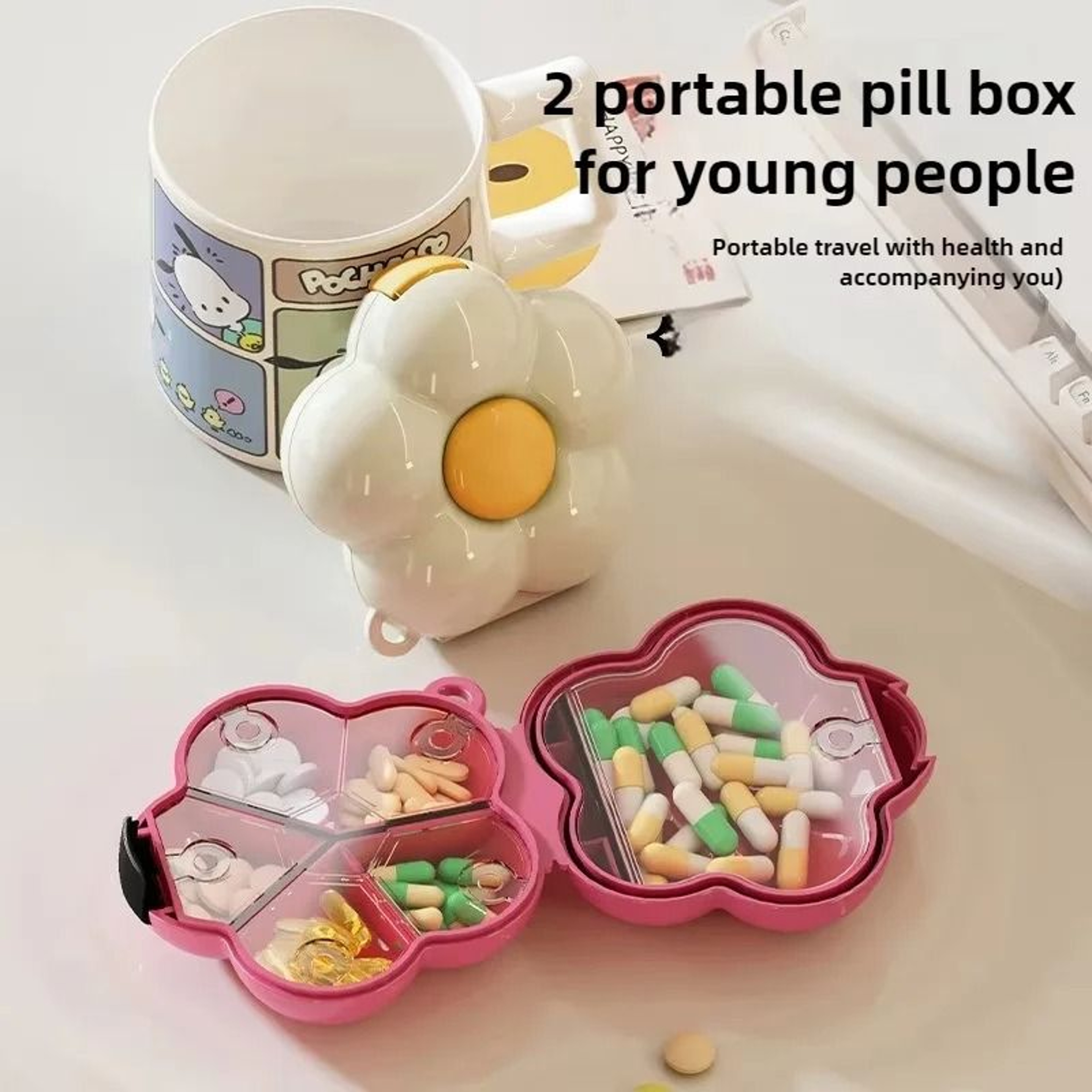 BloomPod Flower Pill Organizer 1