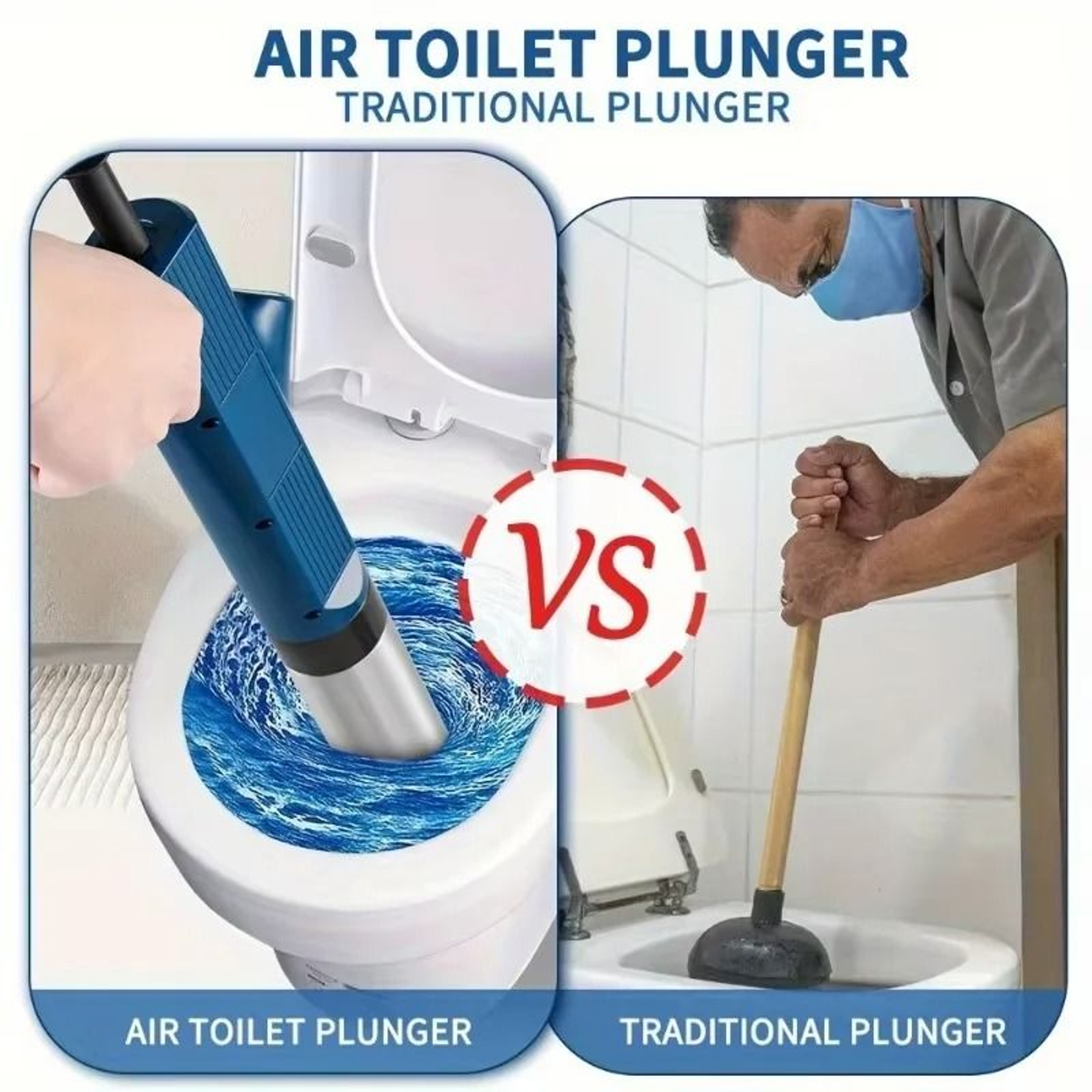 DrainForce Pressure Plunger Kit 3