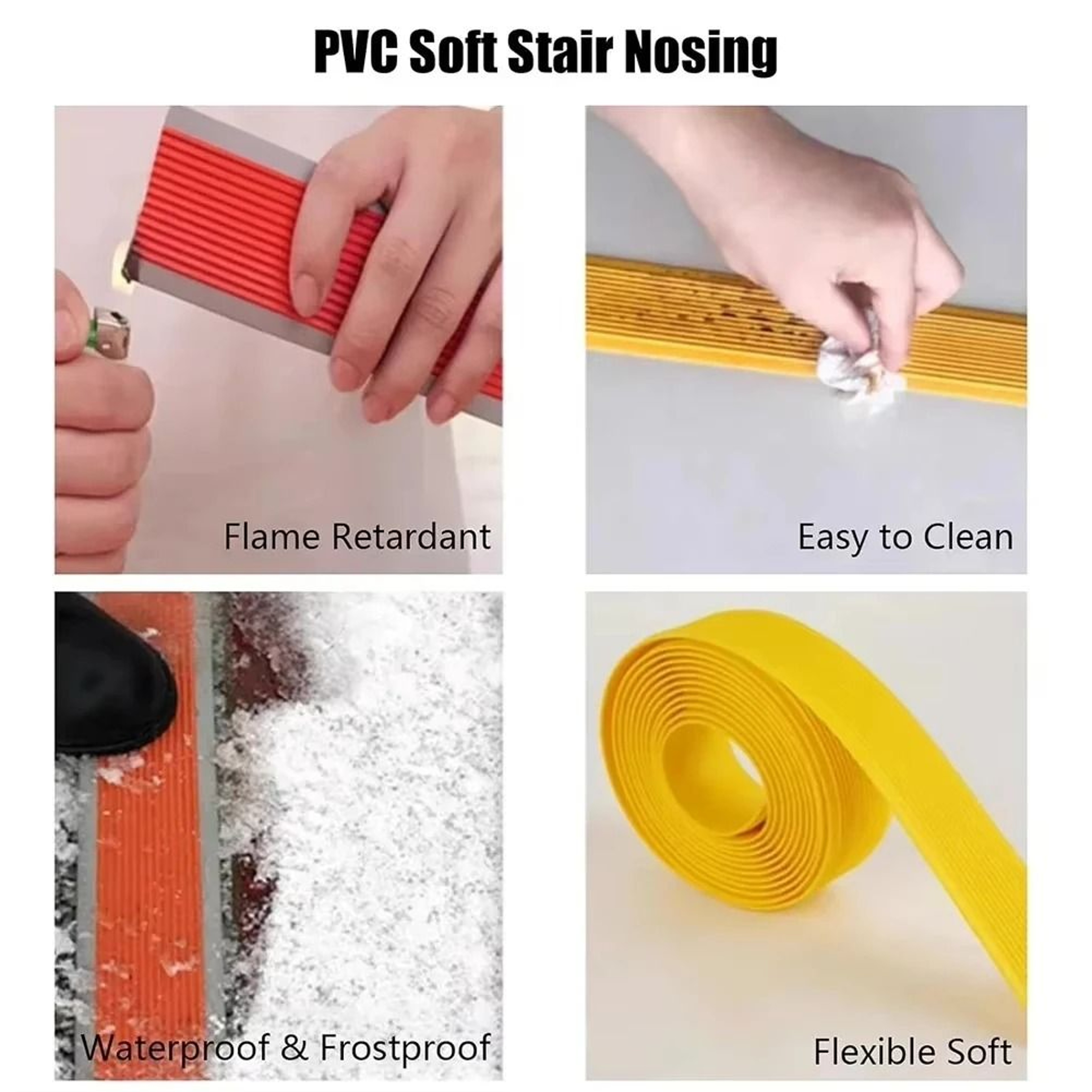 StepGrip Anti Slip Stair Strips 2