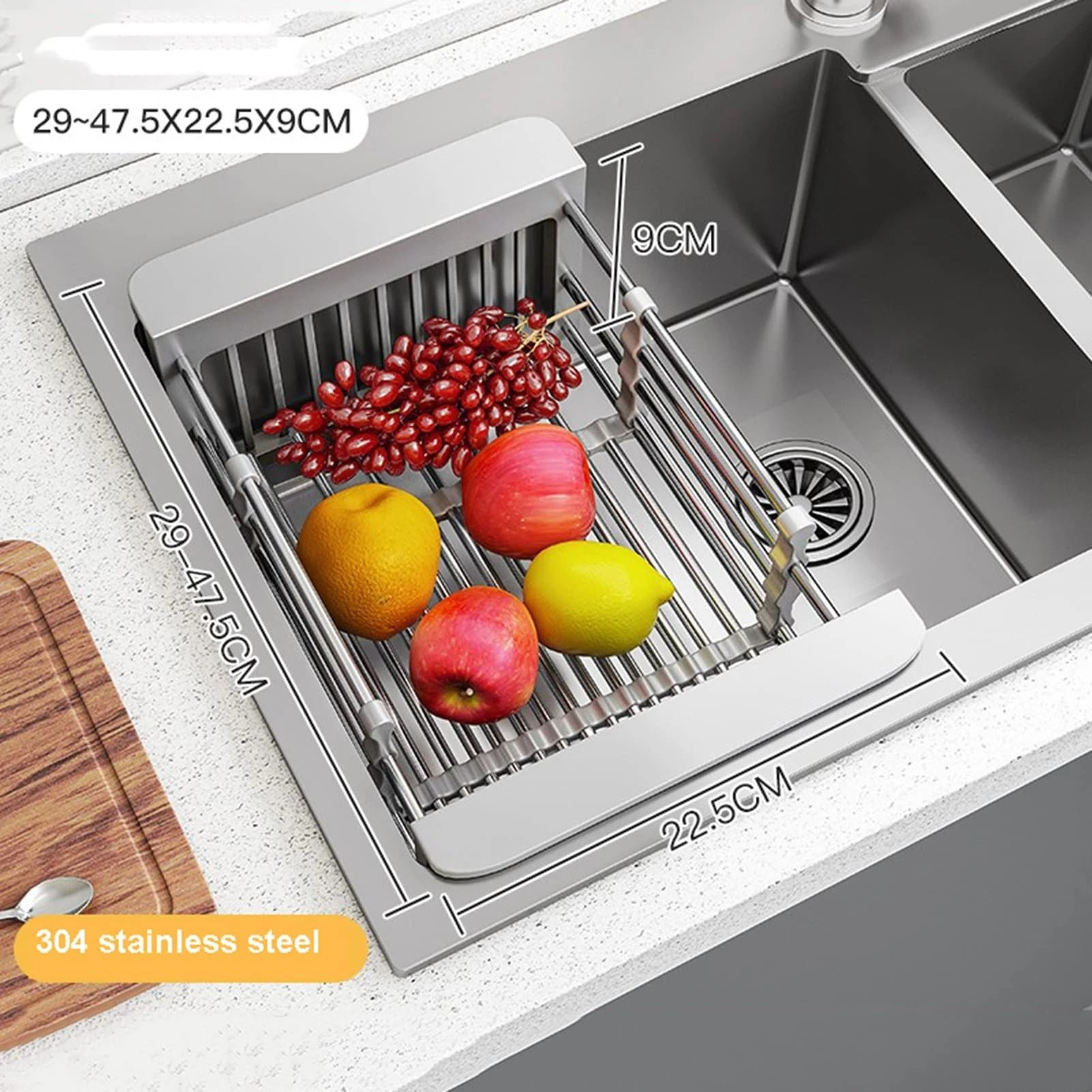 ExpandEase Sink Dish Rack 0
