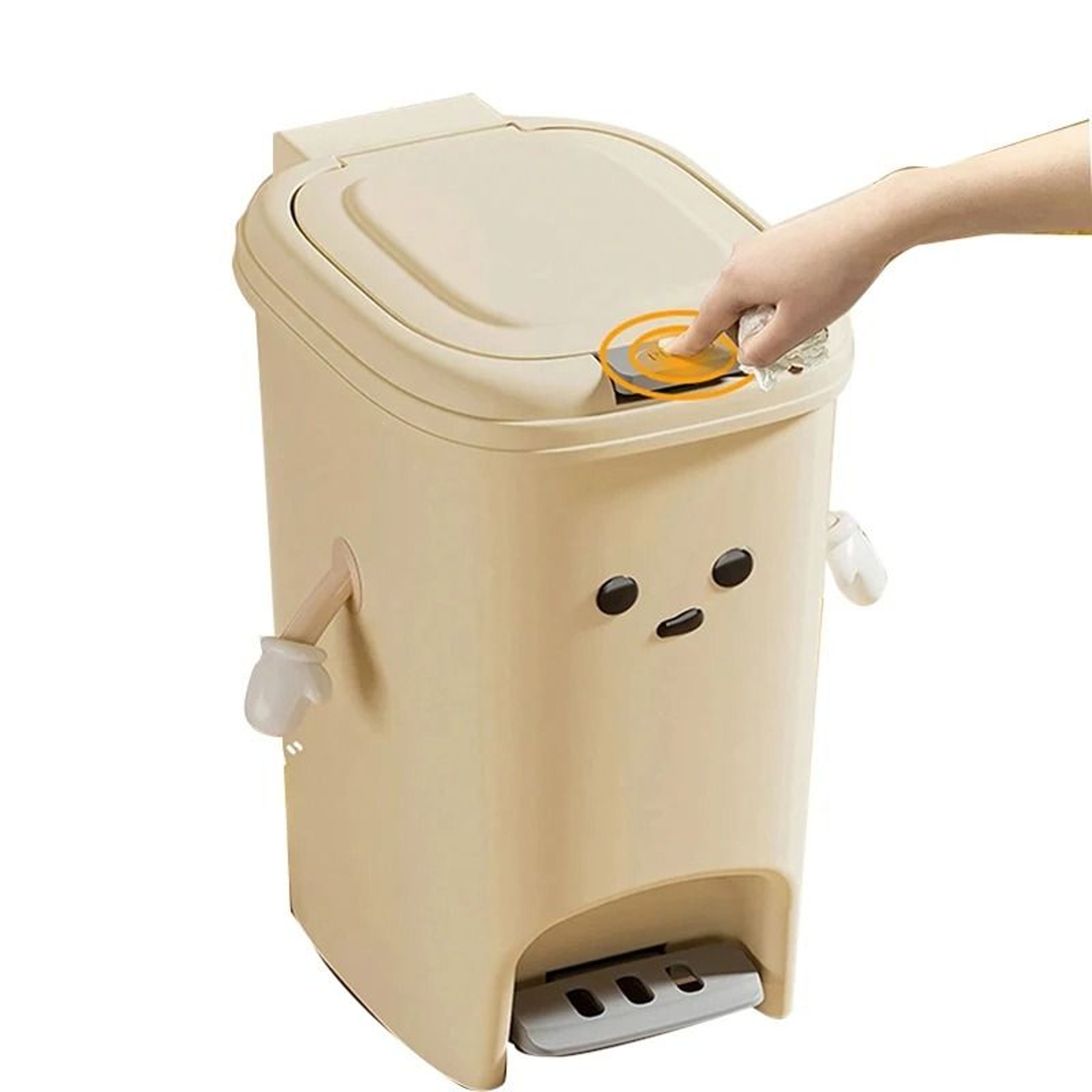 StepBin Double Pedal Trash Can 0