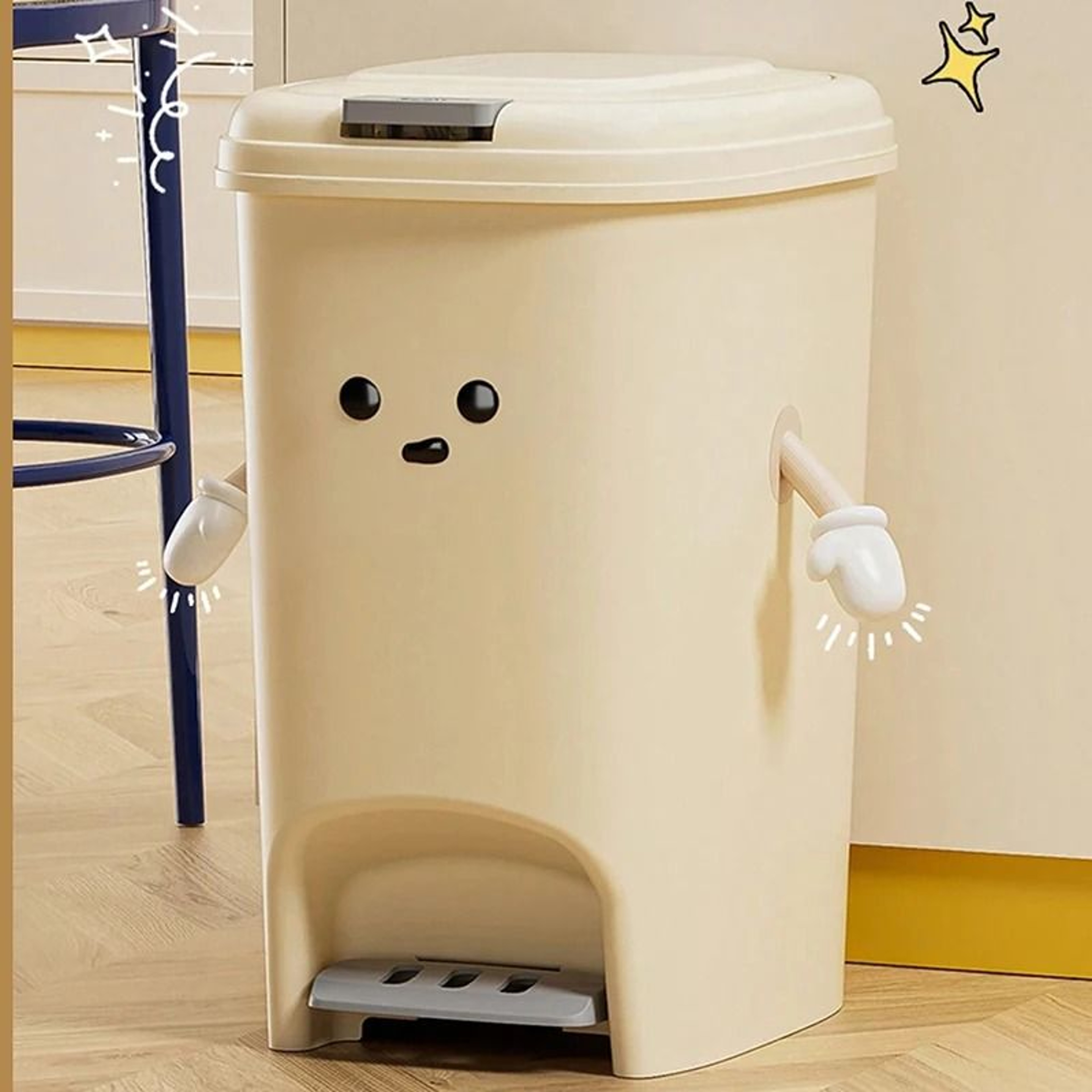 StepBin Double Pedal Trash Can 4
