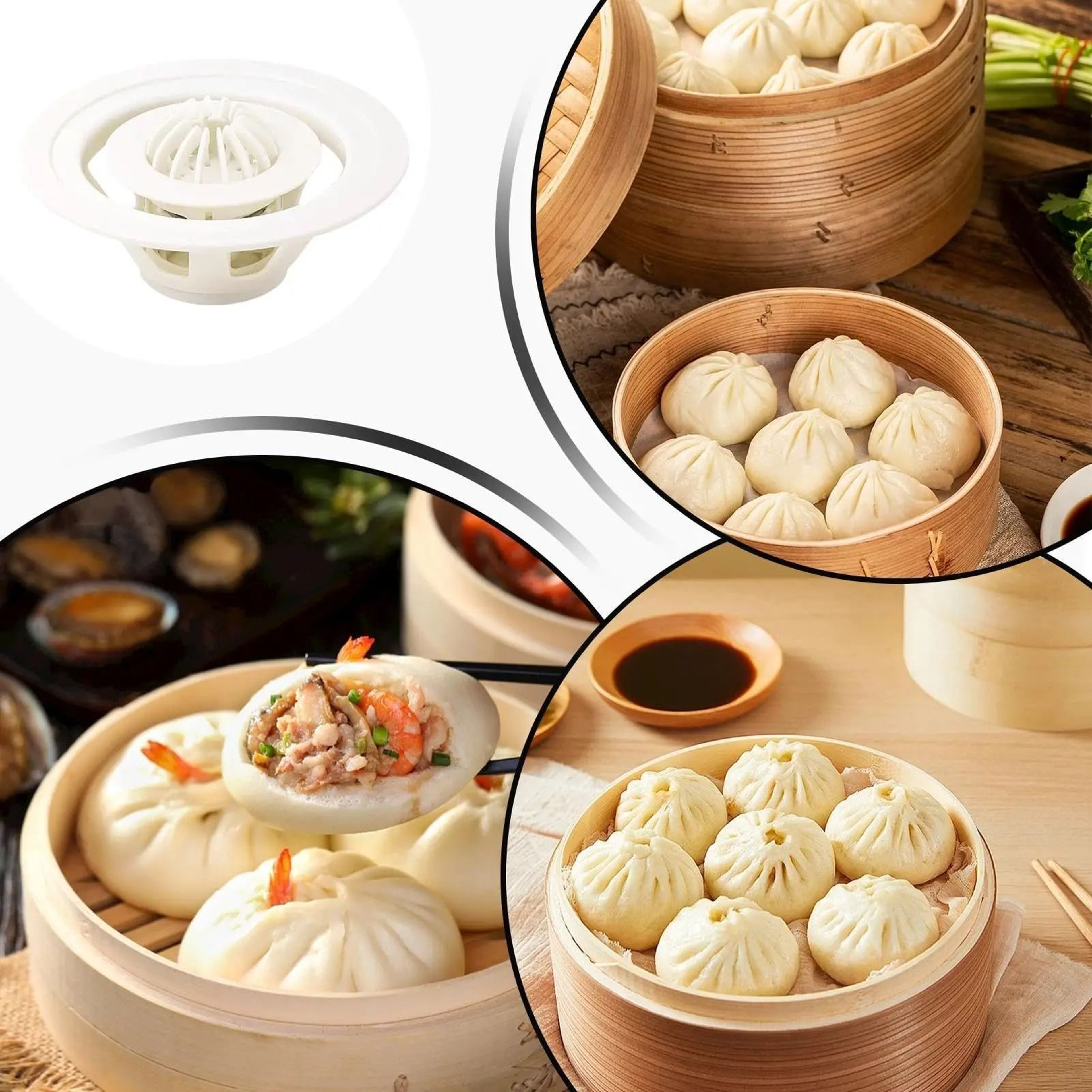 DoughPress Bao Dumpling Maker 6