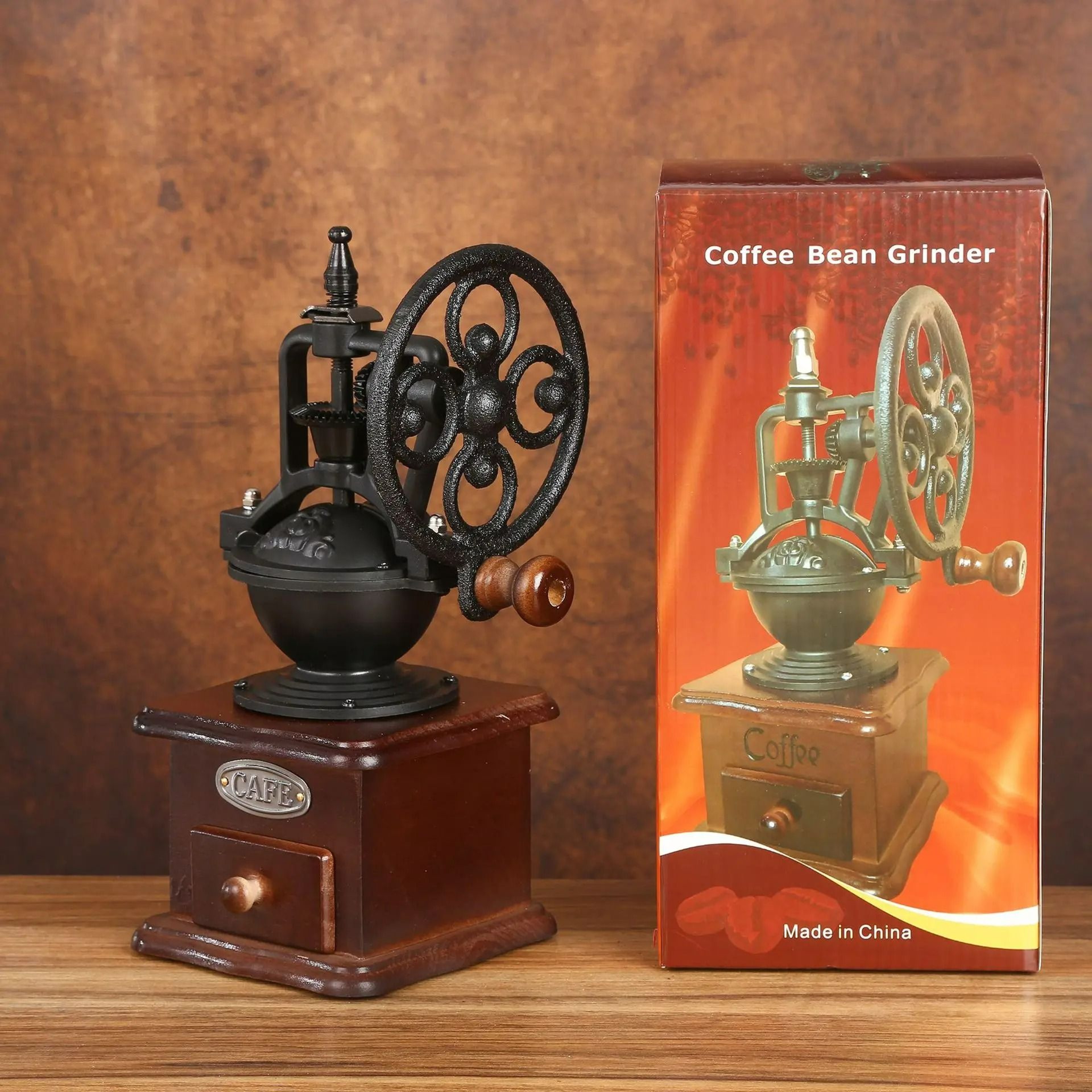 BrewHaven Hand Coffee Mill 8