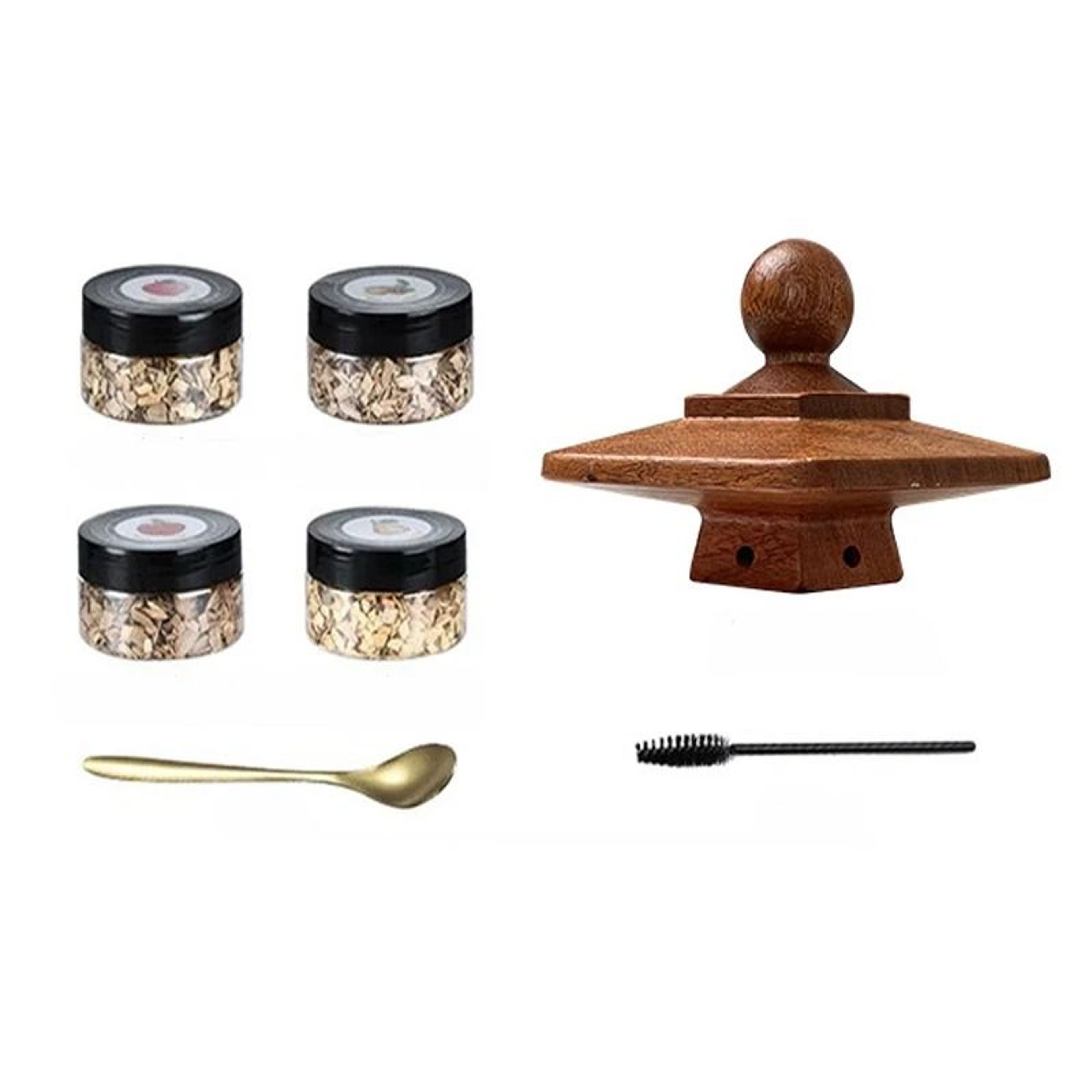 OakMist Whiskey Smoker Kit 8