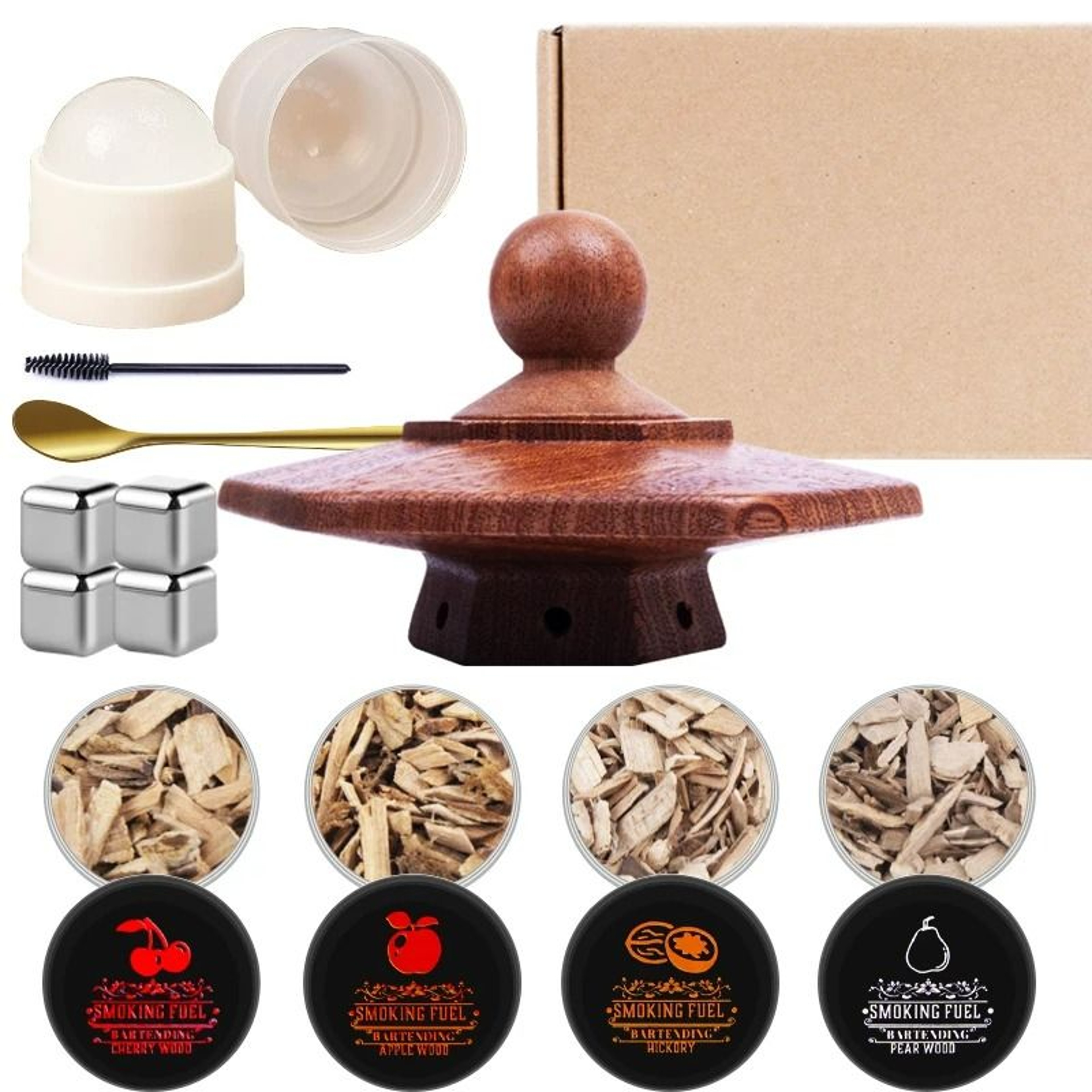 OakMist Whiskey Smoker Kit 1