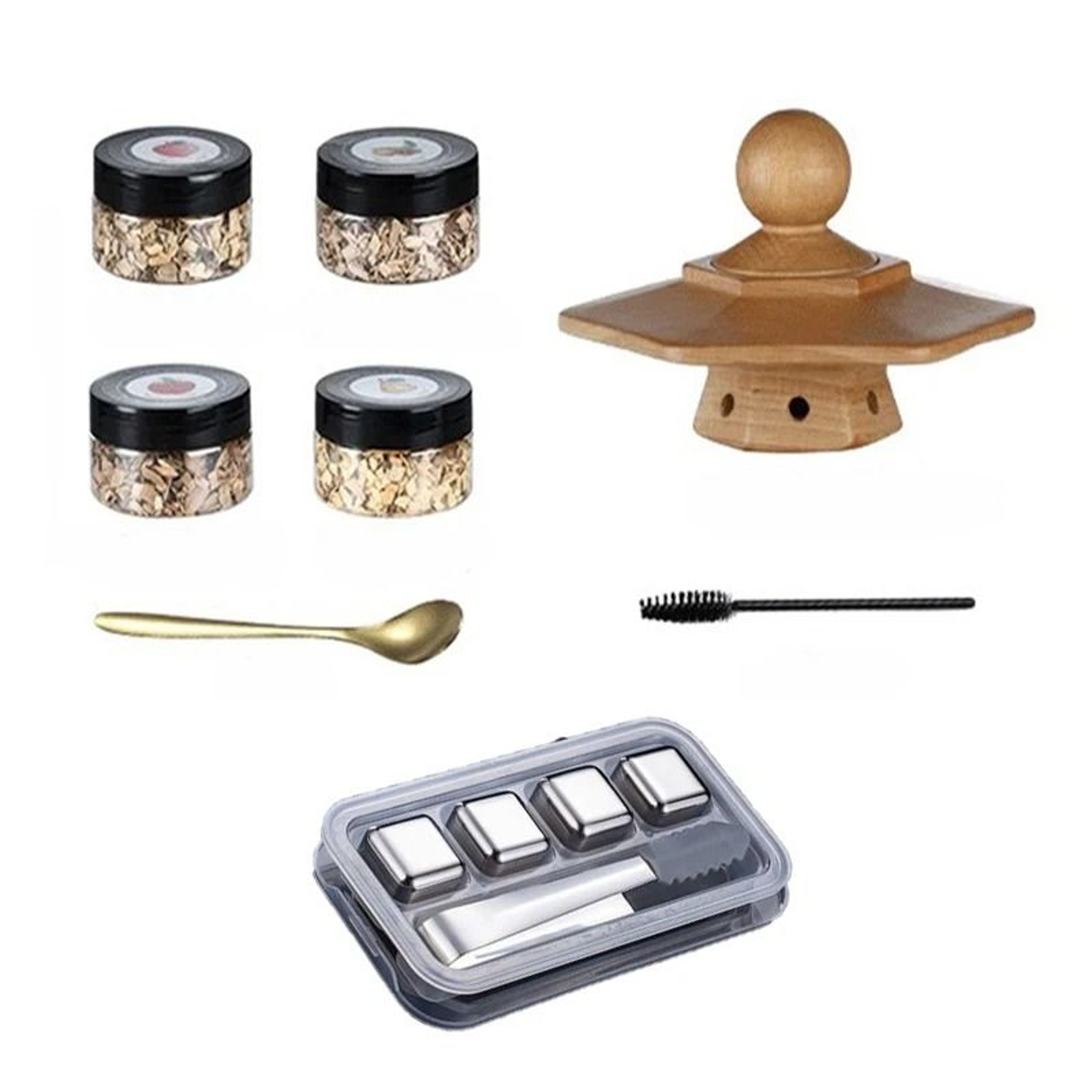 OakMist Whiskey Smoker Kit 12
