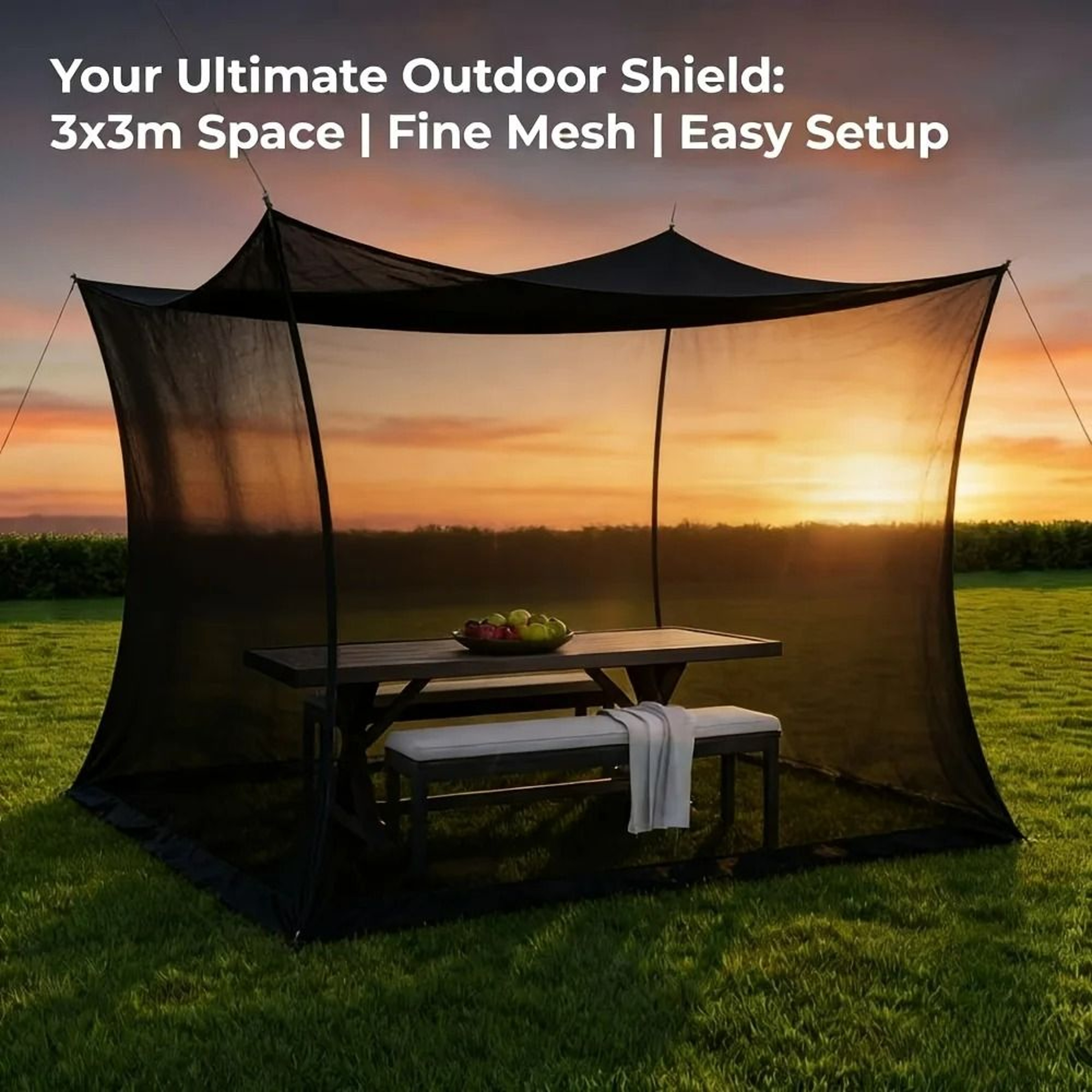 BreezeShield Mosquito Tent 0