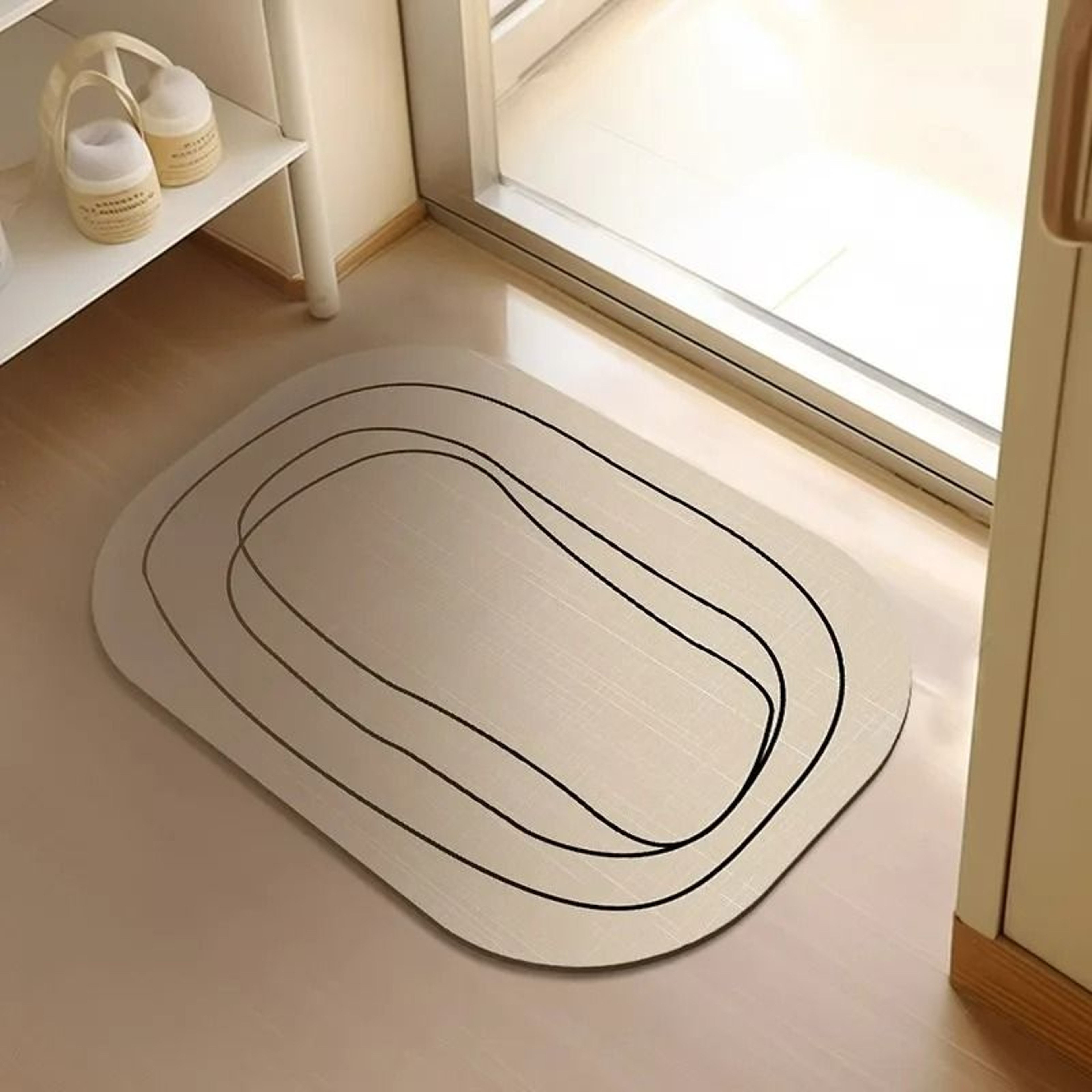 DryStep Geometric Bath Mat 2