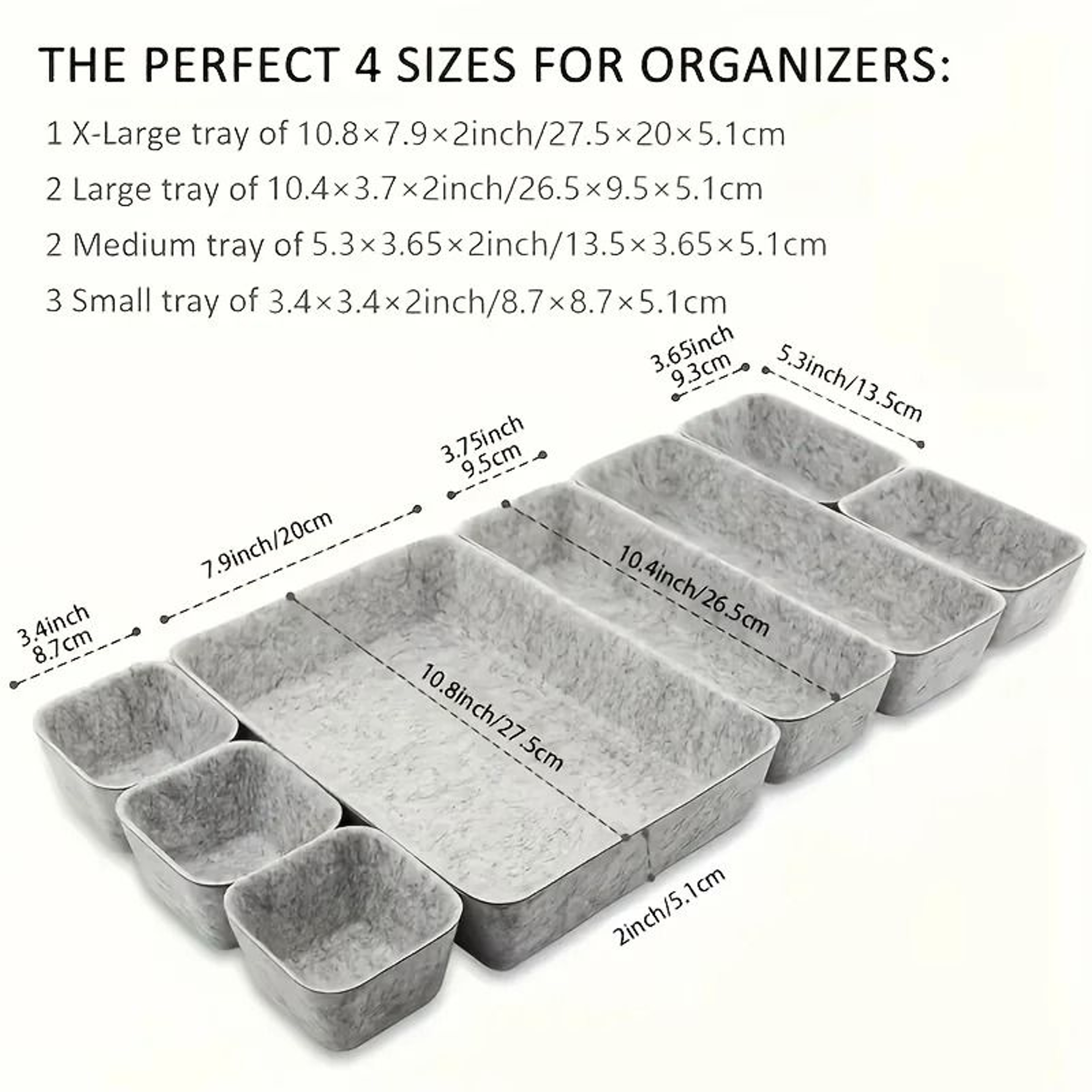FeltNest Drawer Organizer Set 6