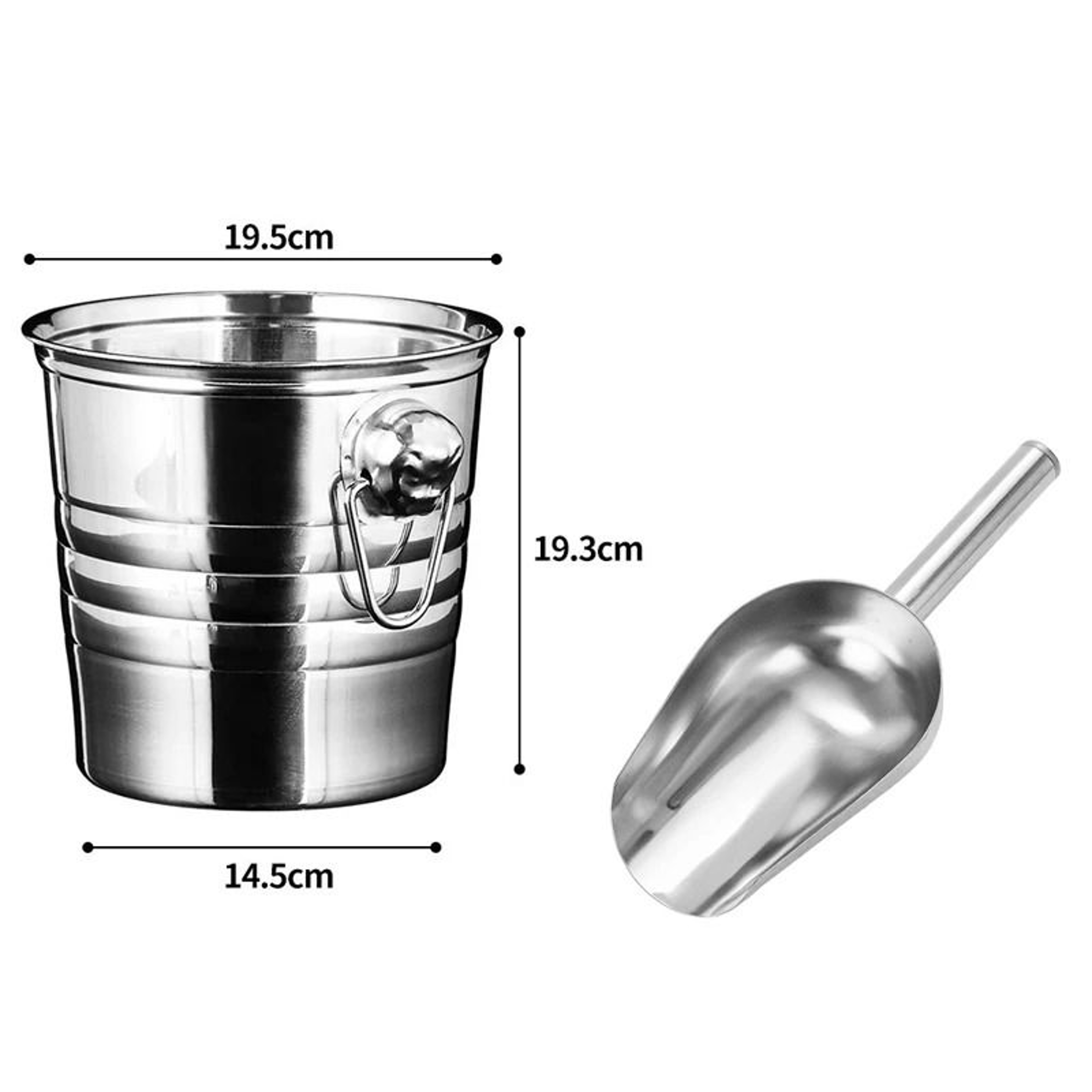 ChillVault Insulated Ice Bucket 7