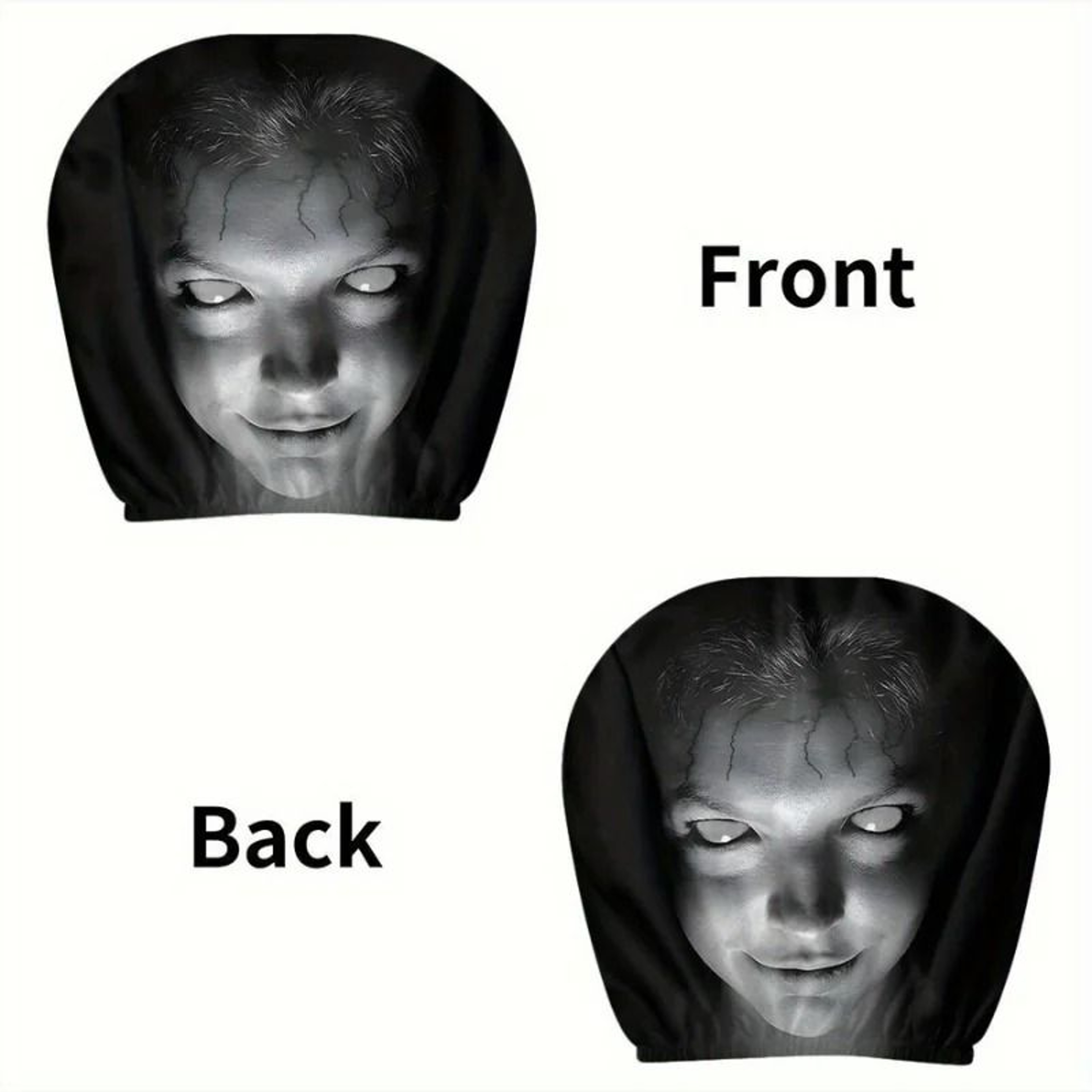 PhantomRide Horror Headrest Covers 4