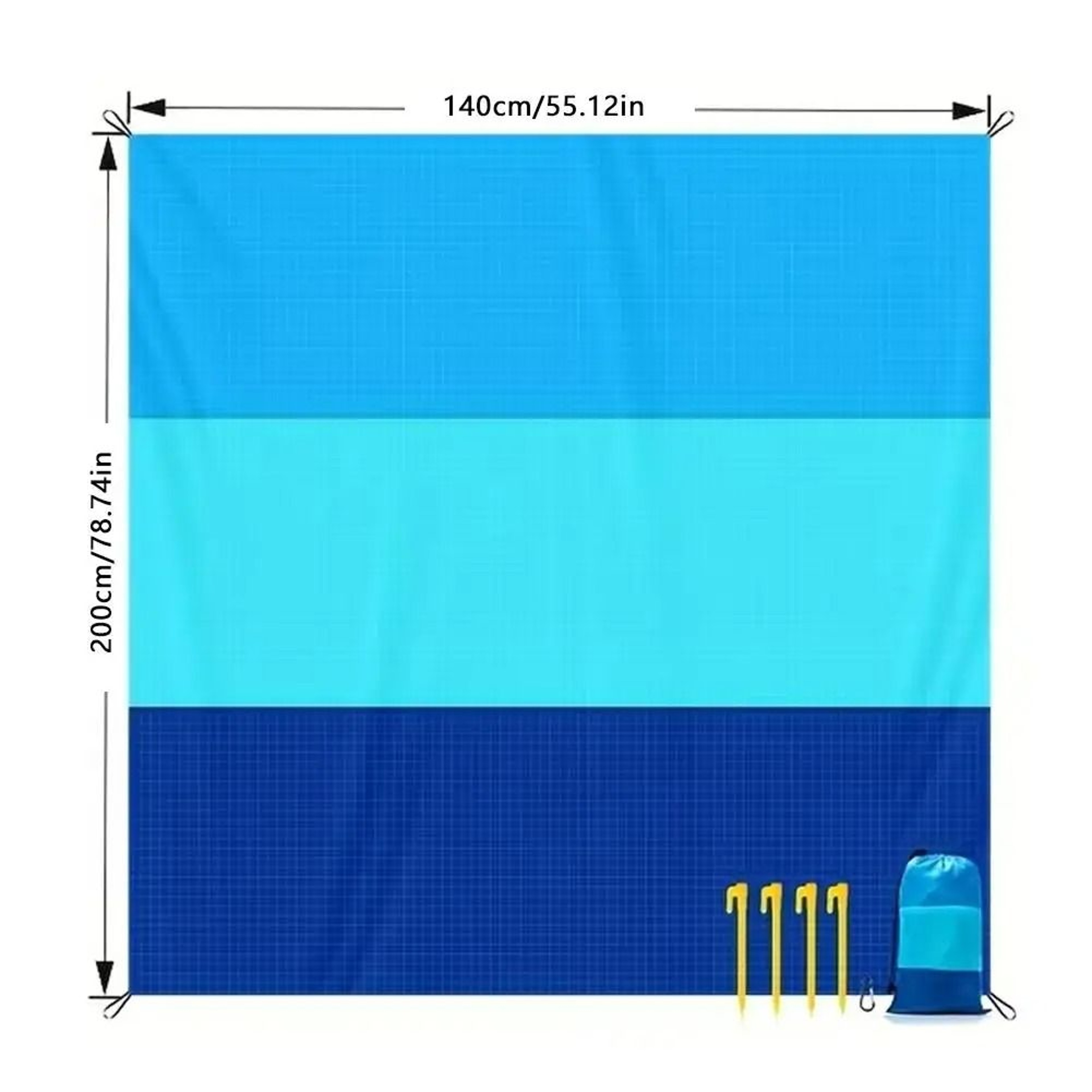 CoastNest Waterproof Beach Blanket 7