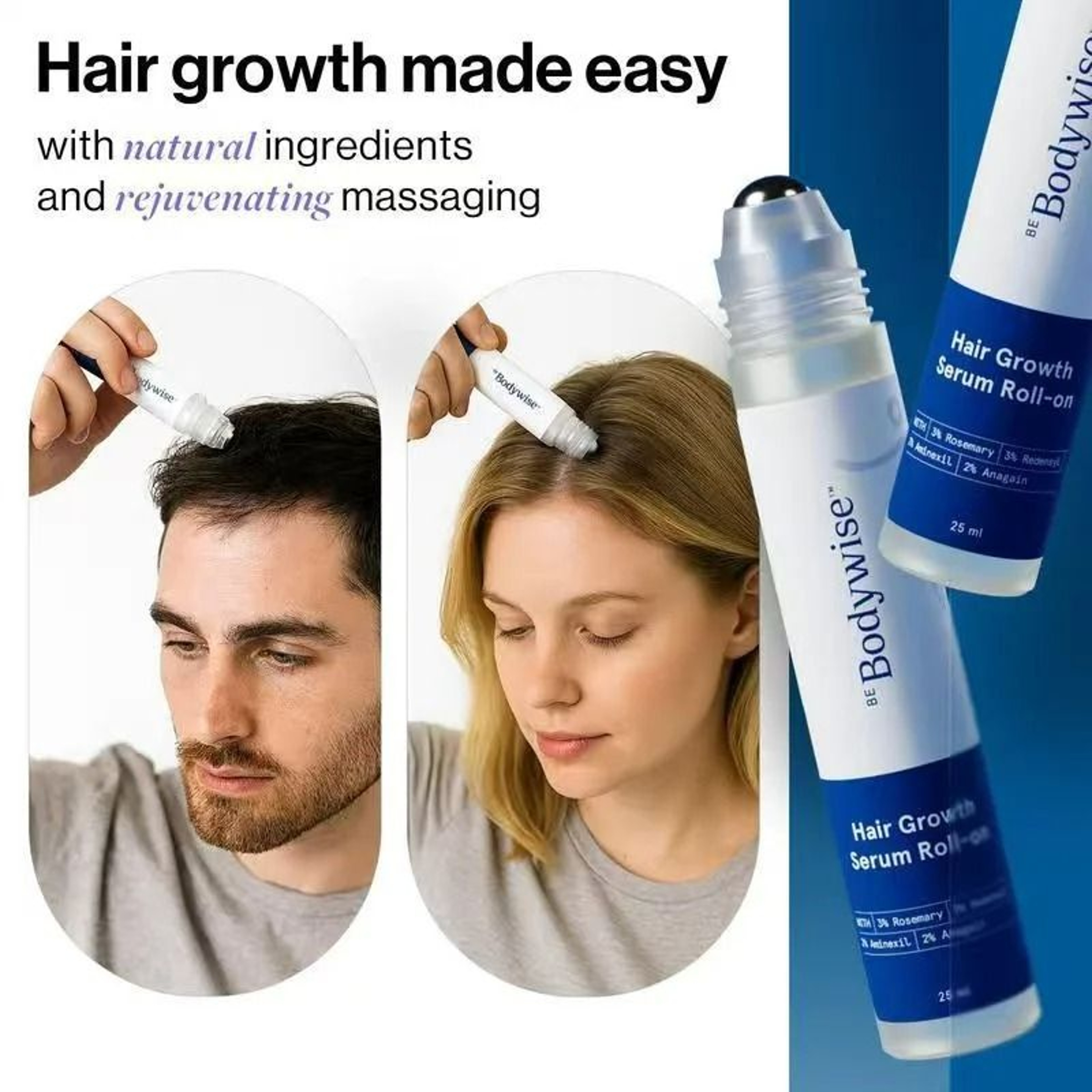 RootBloom Rosemary Hair Roller 1