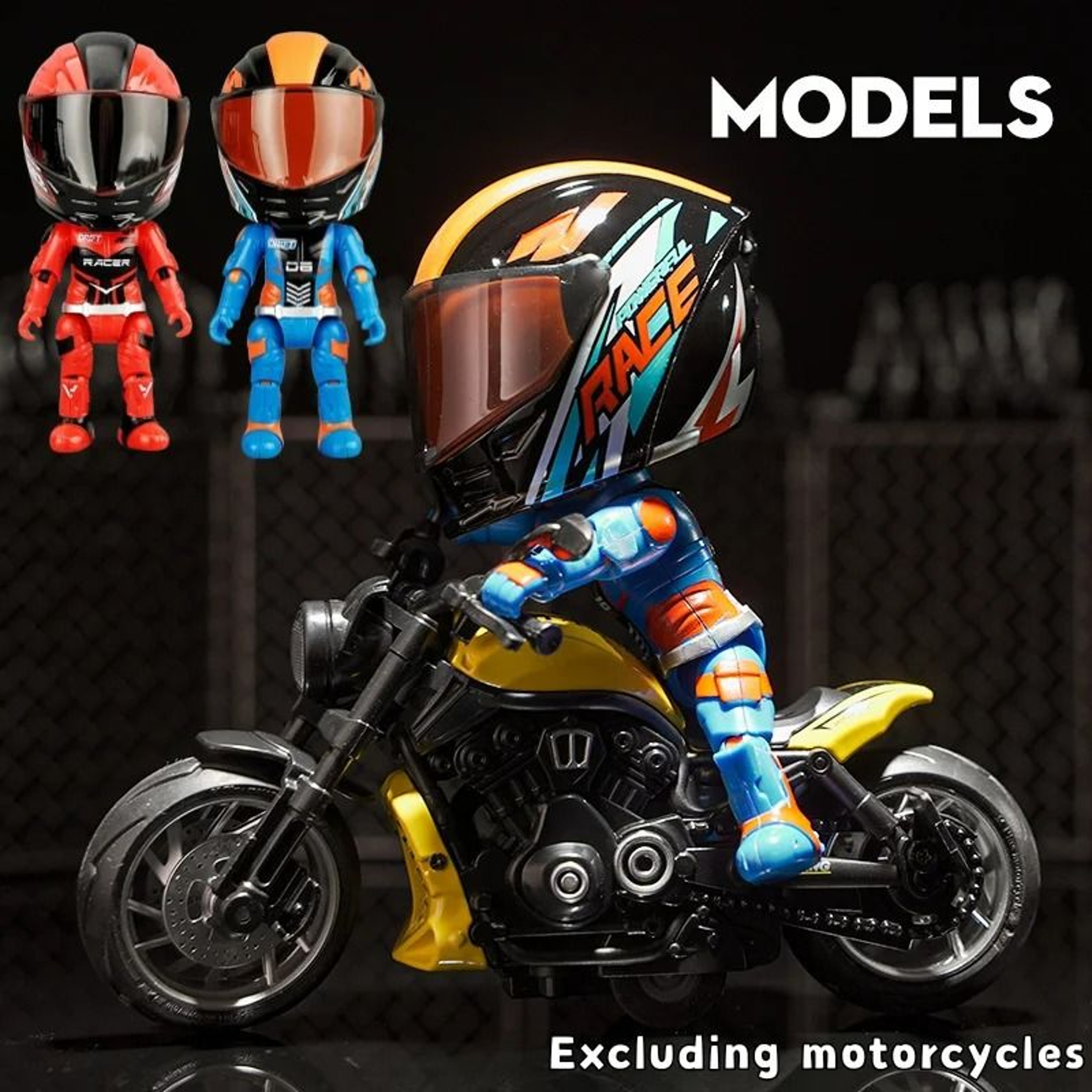 MotoFlex Racer Action Figure 0